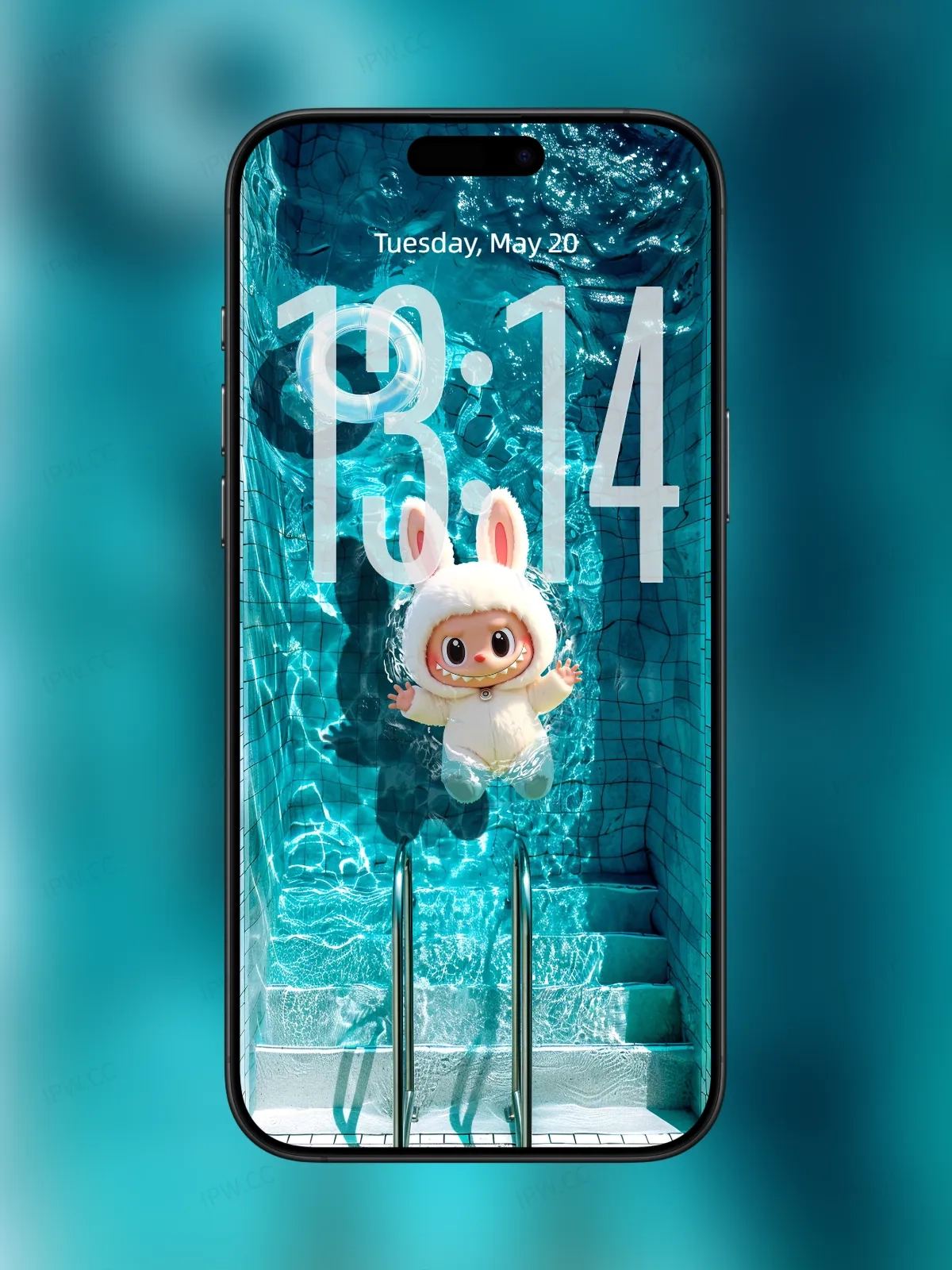 拉布布泳池手机高清动态静态壁纸#20250725134422