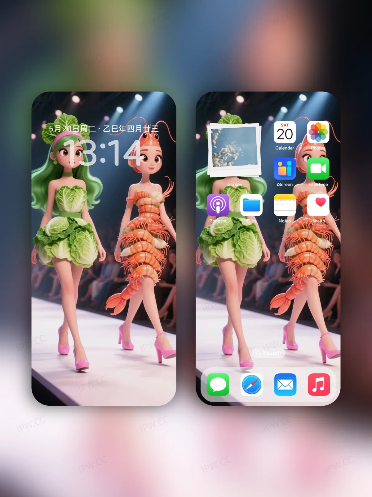 爱莎公主蔬菜系列手机高清静态壁纸#20250728170754 d62d6ed773095f1