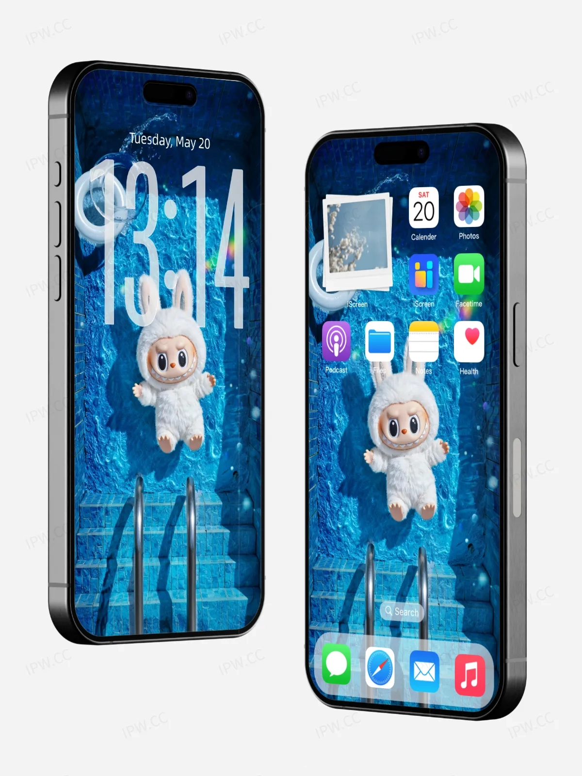 拉布布游泳池手机高清动态静态壁纸#20250725133403 d73f6f4c0afb08f