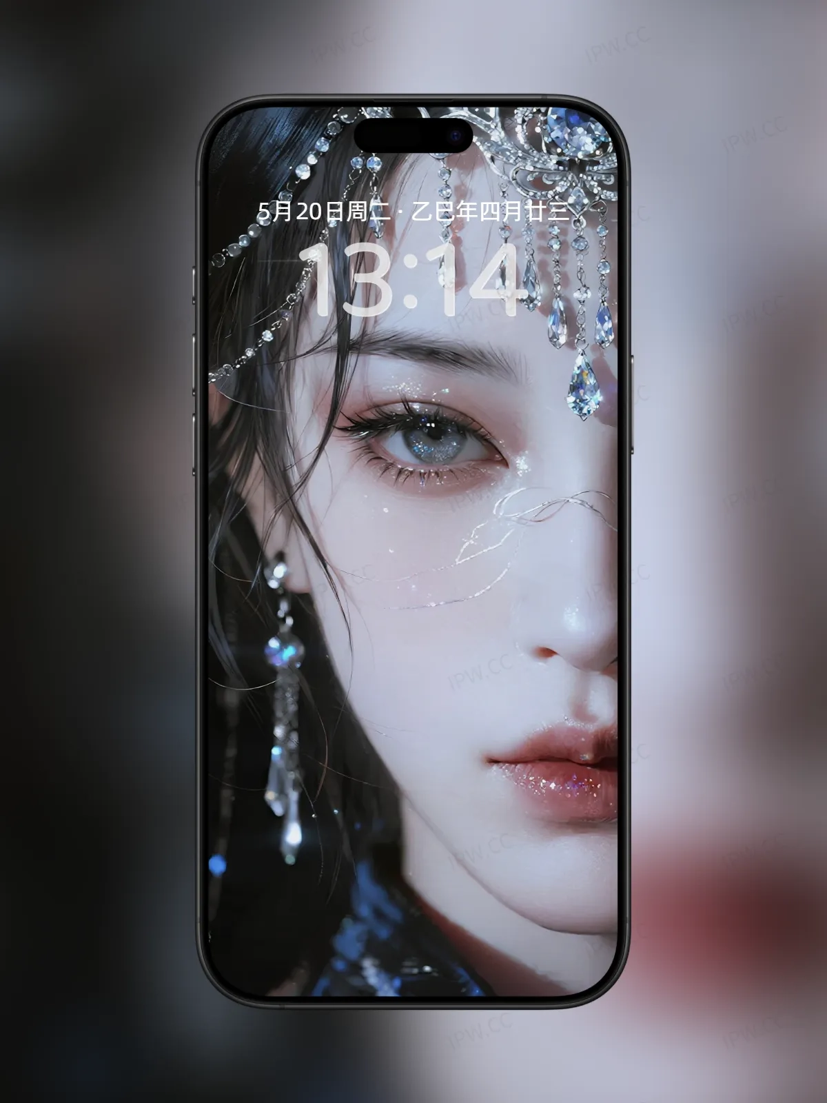 女人头像半张脸手机高清静态壁纸#20250728171132