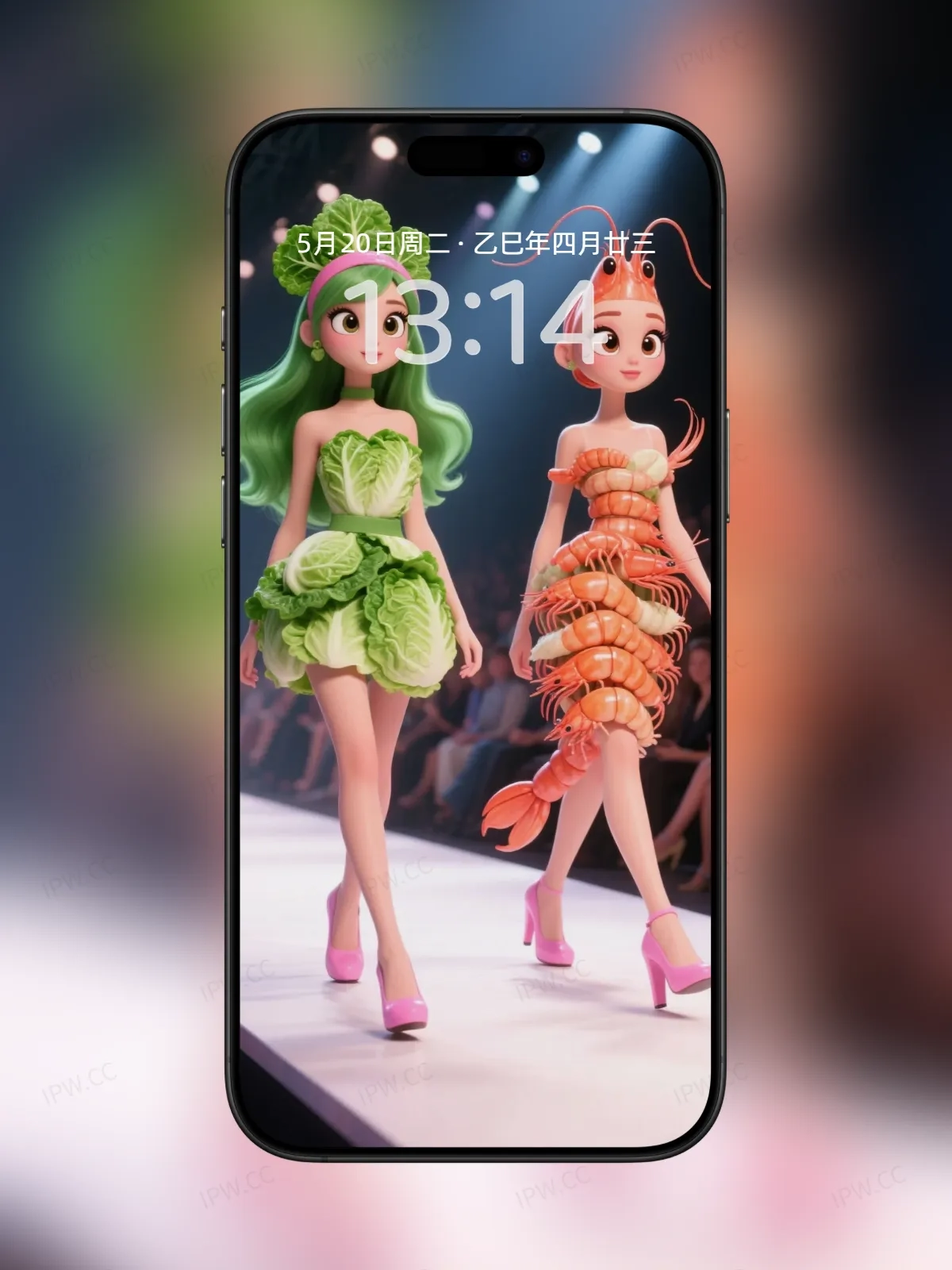 爱莎公主蔬菜系列手机高清静态壁纸#20250728170754