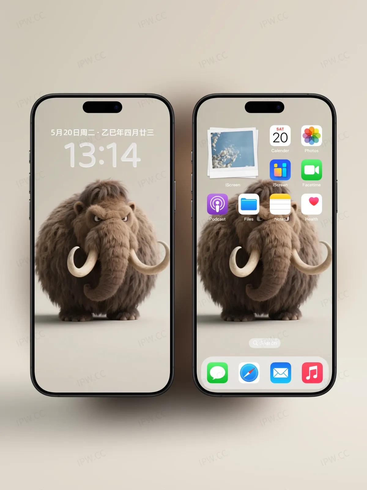 猛犸象手机高清静态壁纸#20250728171538 e39de4ca4f963b6