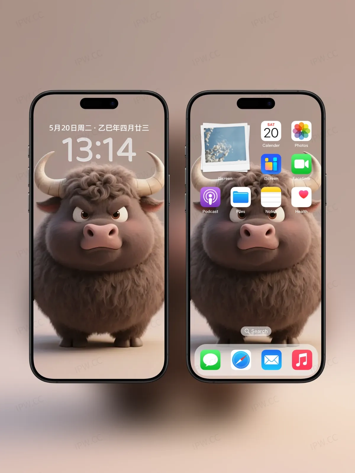 生气的牛牛手机高清静态壁纸#20250730141249 e4eb5e18ffa8466