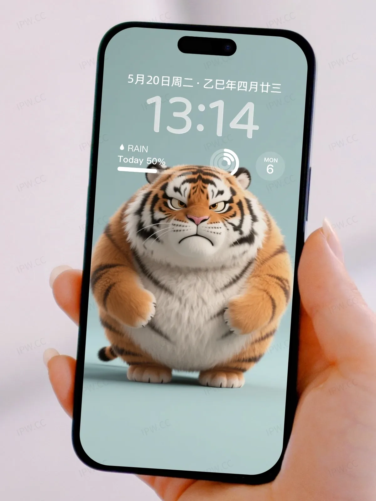 胖老虎手机高清静态壁纸#20250728165216 eb7379feca17953