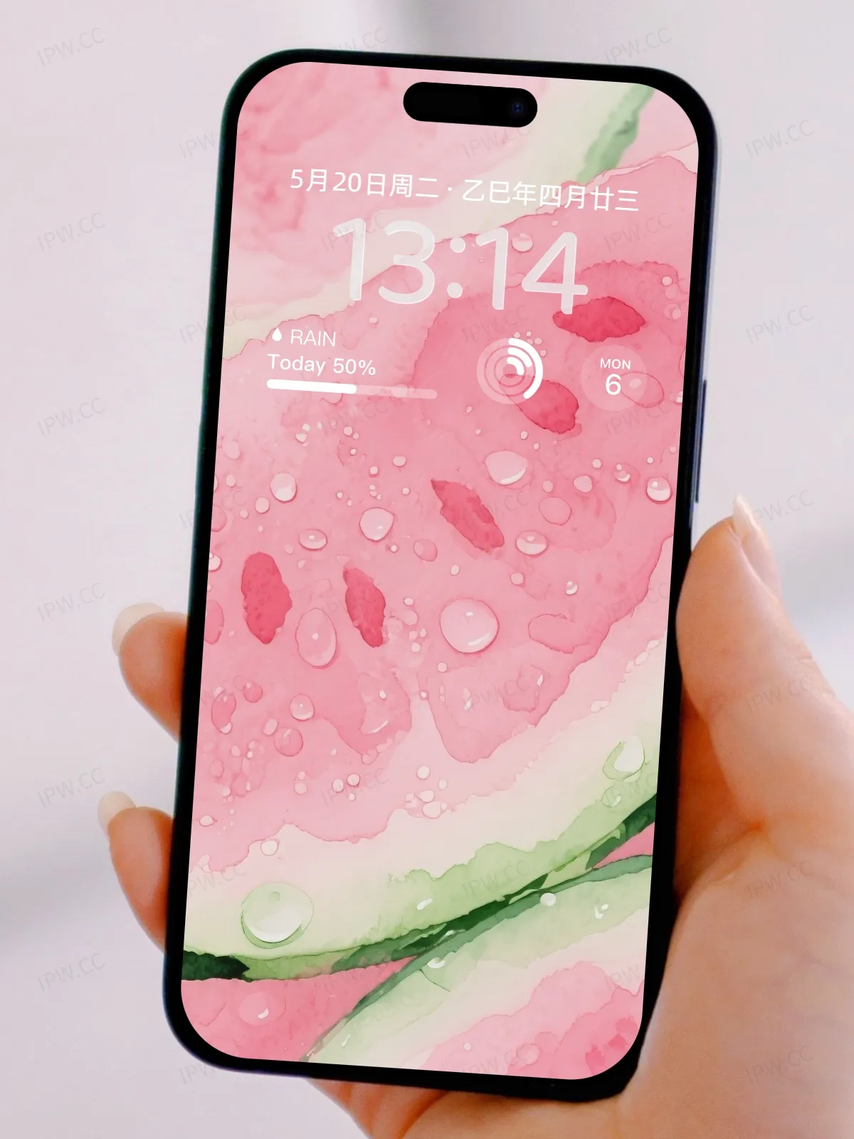 夏日粉色西瓜瓤手机高清静态壁纸#20250728164503 f27add364c87a06