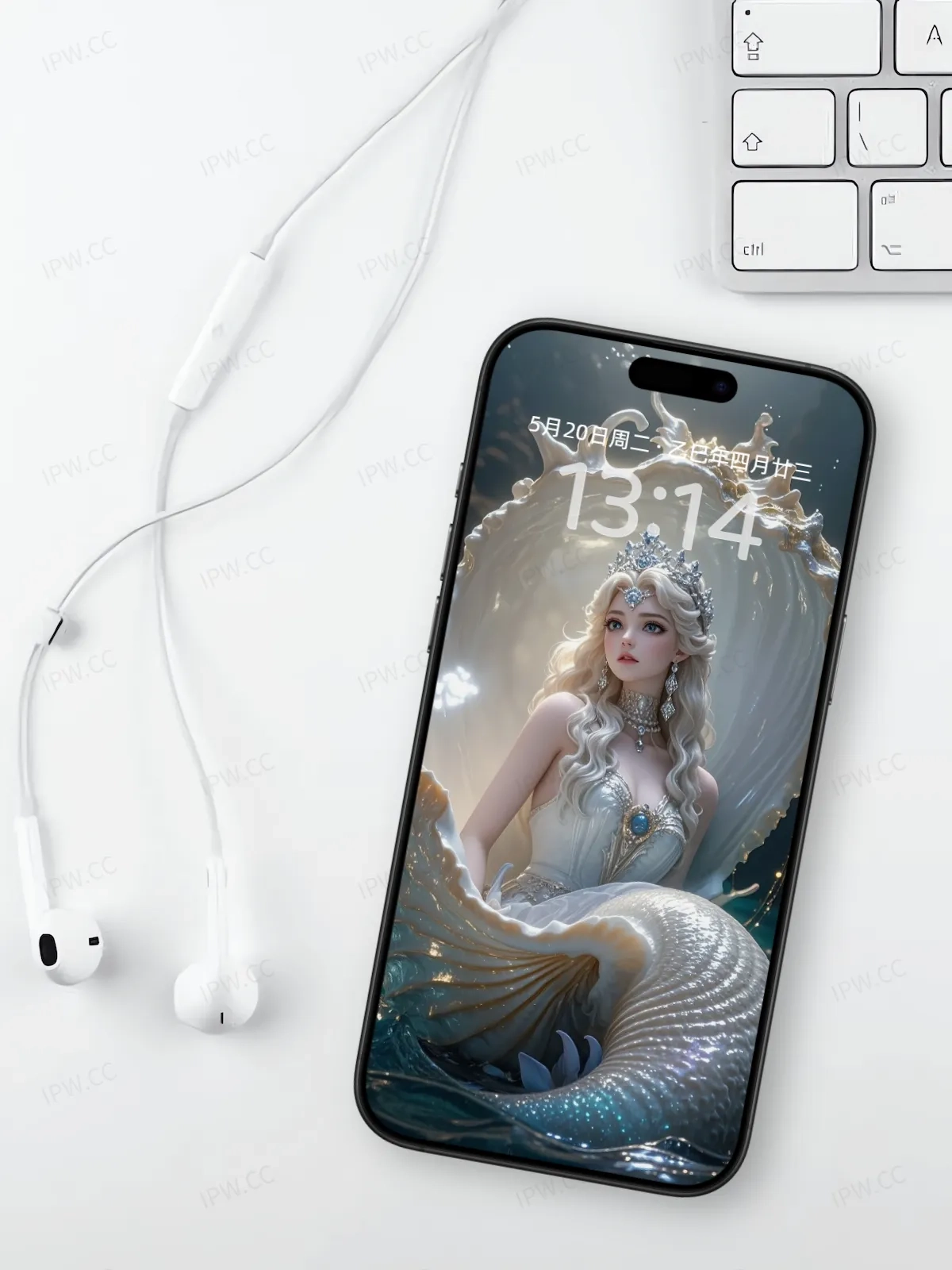 美人鱼手机高清静态壁纸#20250728170334 f38037f180a5f82