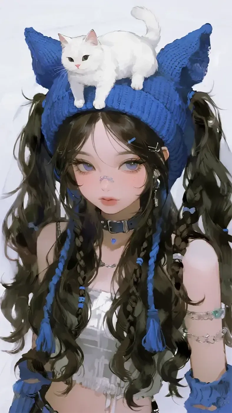 长发美女手机高清静态壁纸#20250730141854