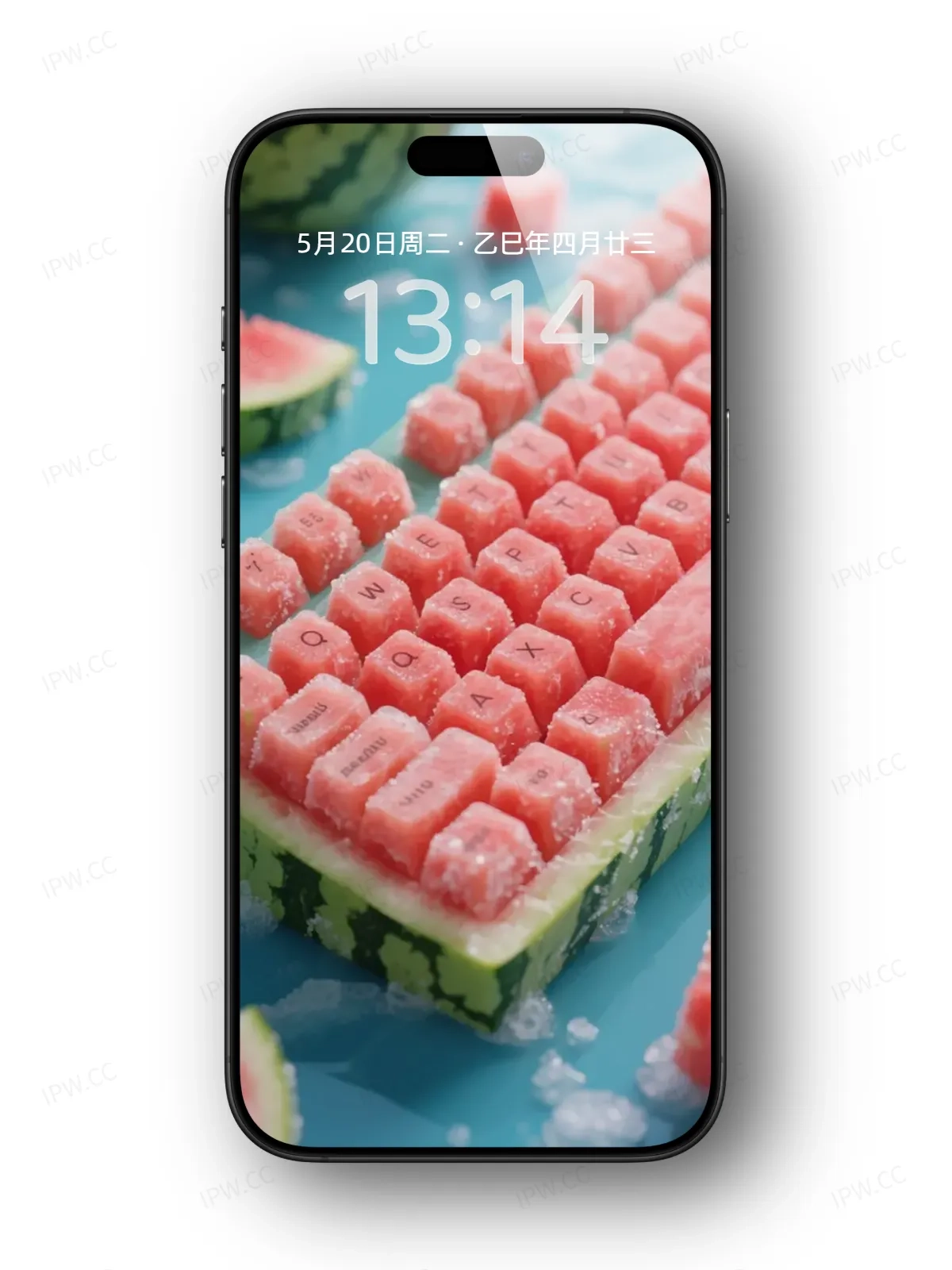 西瓜键盘手机高清静态壁纸#20250730141721 f7fd4f3931b29a0