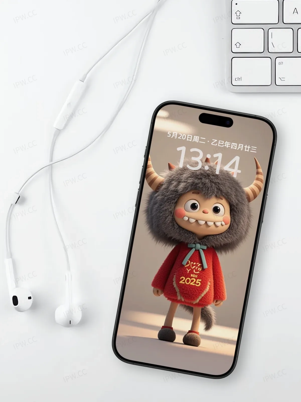 牛角男孩手机高清静态壁纸#20250728171824 f97e825295d50c9