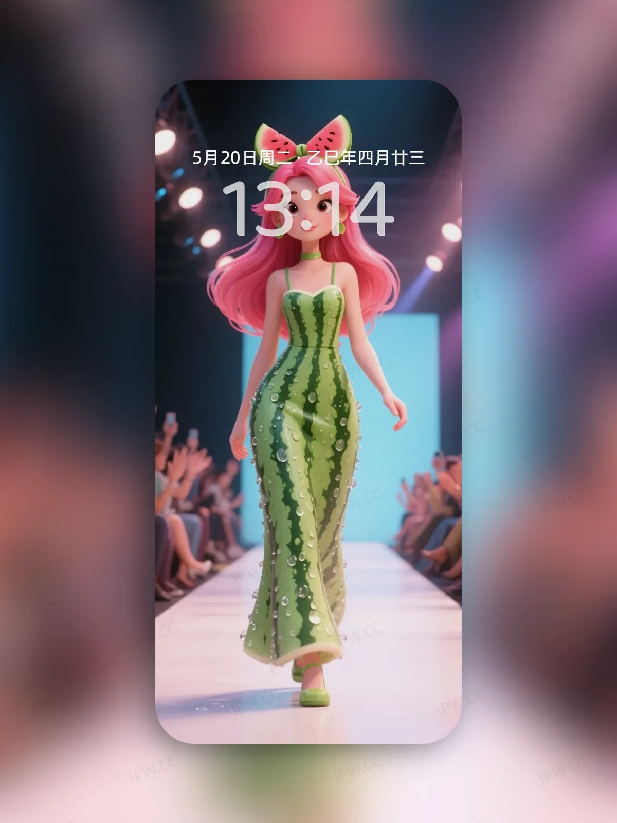 爱莎公主水果系列手机高清静态壁纸#20250728164947 fc29f4bbd98b640