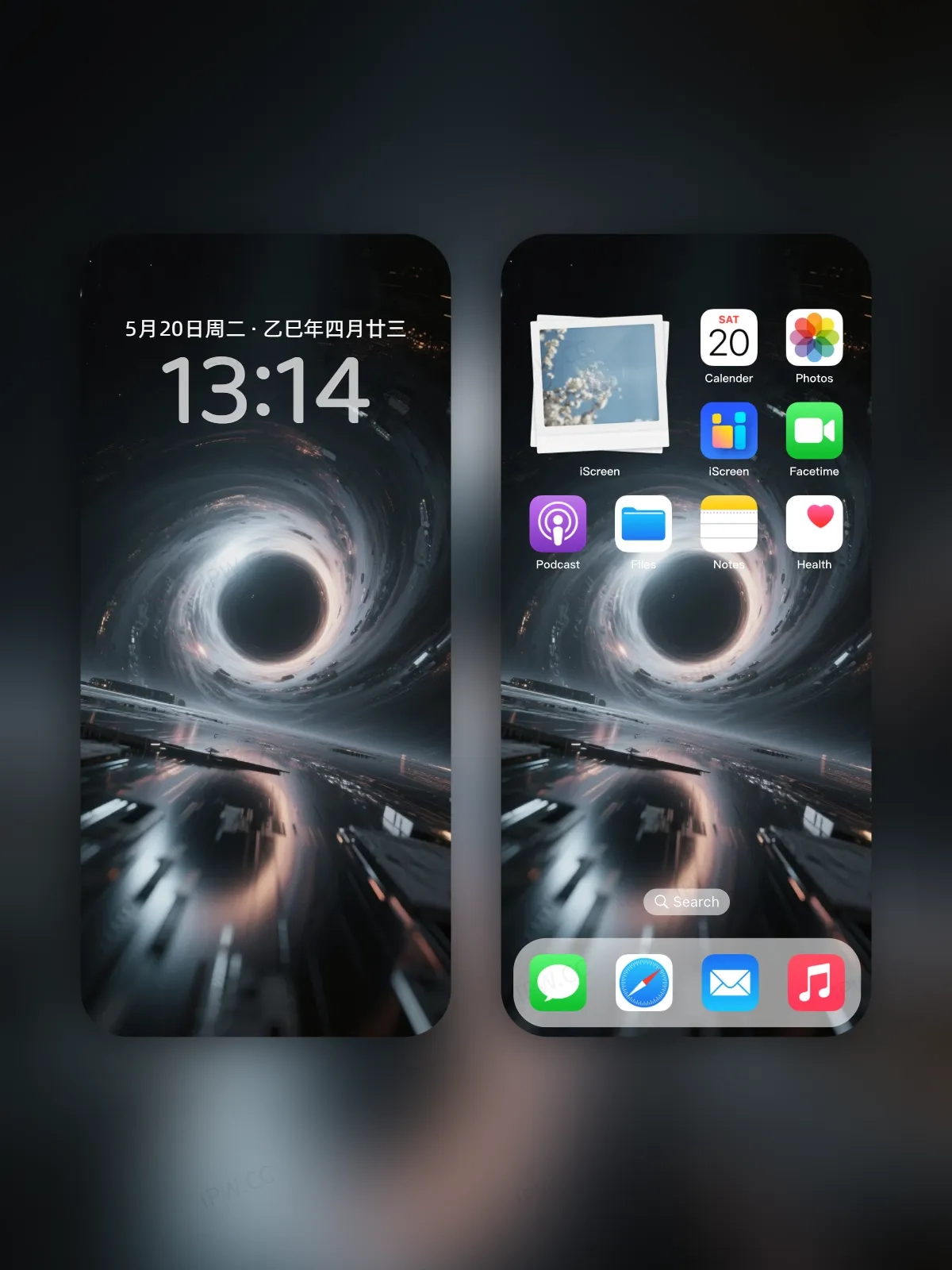 宇宙黑洞手机高清静态壁纸#20250728172610 fd5901af9236691