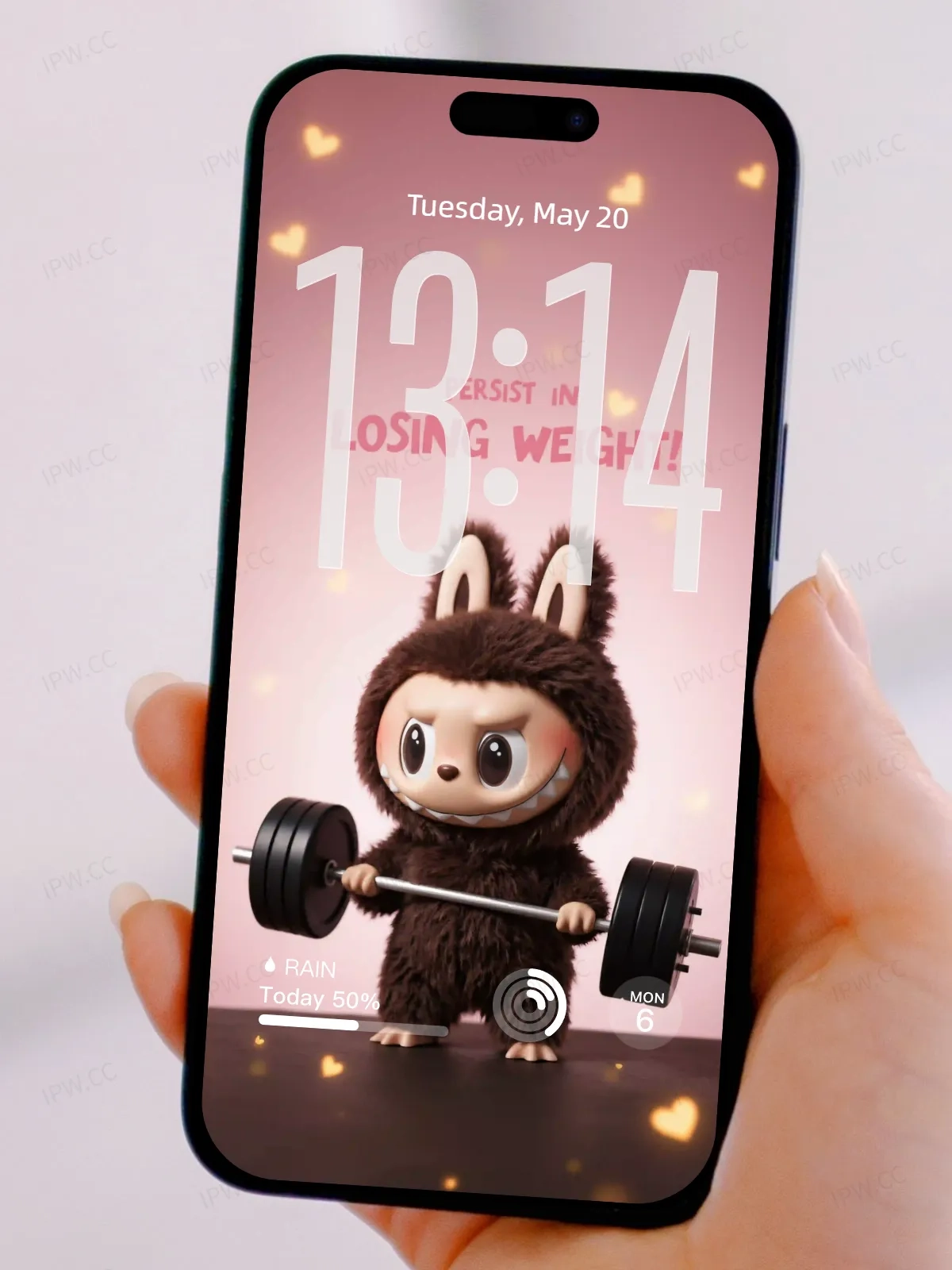 拉布布举重手机高清动态静态实况壁纸#20250725154146 febb87a985e3f11