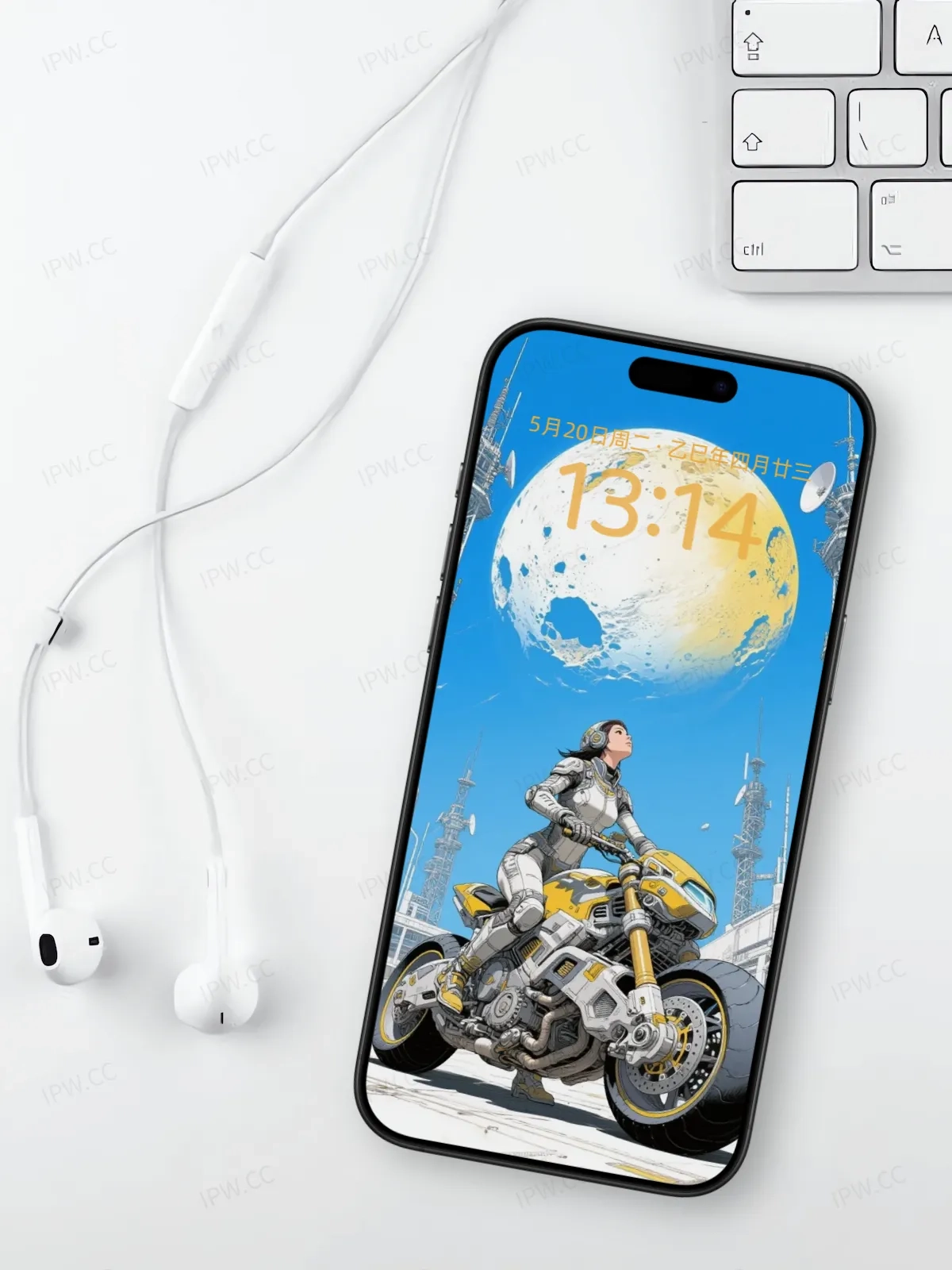 赛博女车少女手机高清静态壁纸#20250730143000 0094022af9946bc