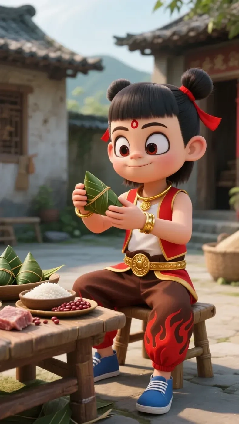 哪吒手机高清静态壁纸#20250730142819