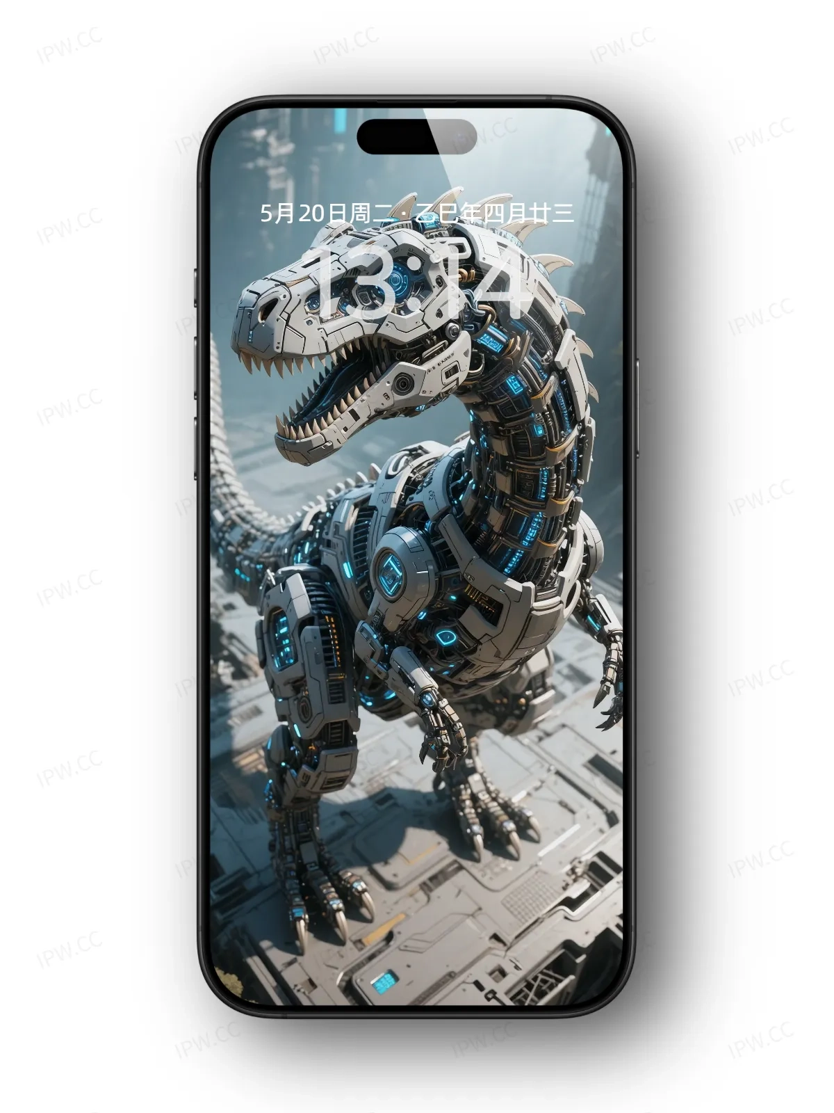 机械恐龙手机高清静态壁纸#20250801230923 04446259edbd506