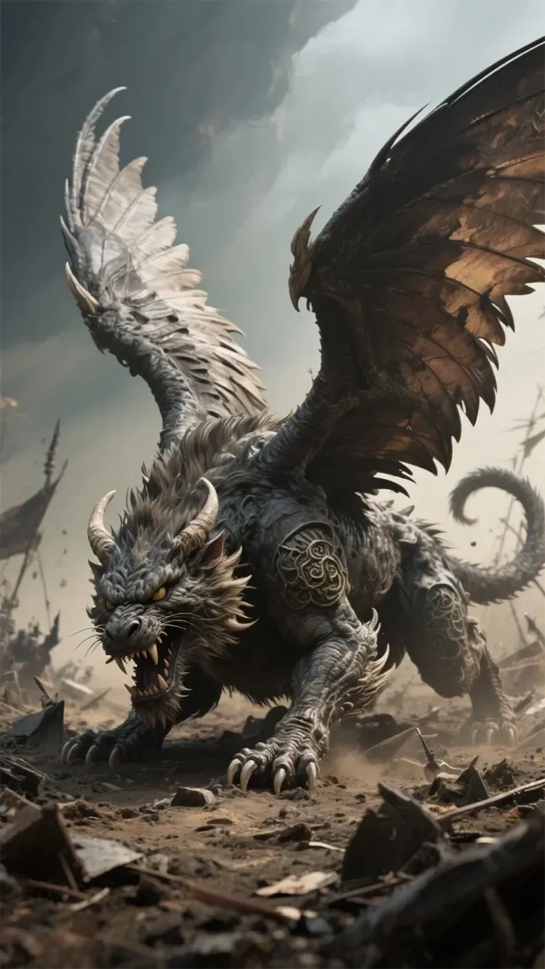 古代神兽手机高清静态壁纸#20250801230358