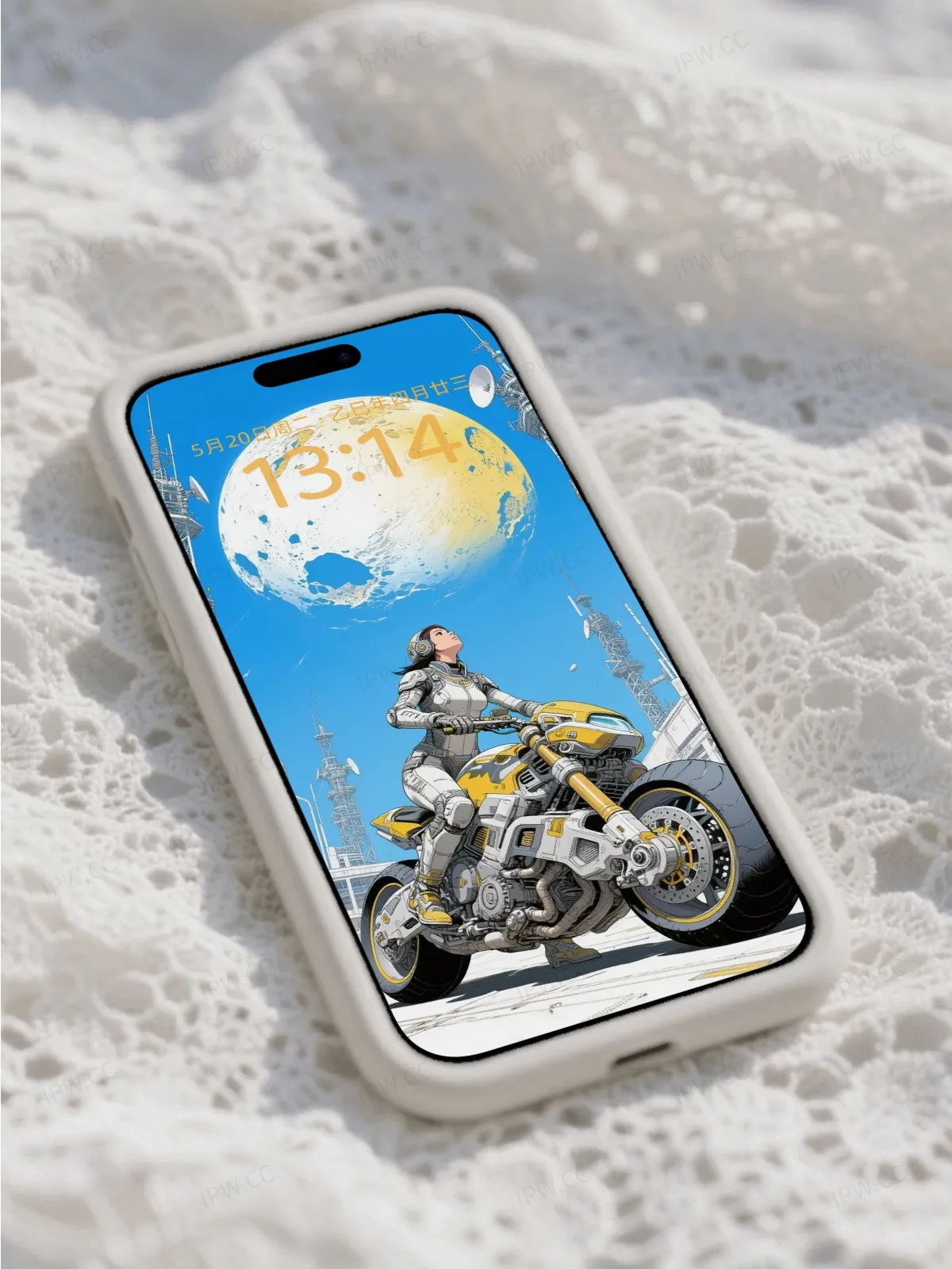 赛博女车少女手机高清静态壁纸#20250730143000 0883f924b8bce72