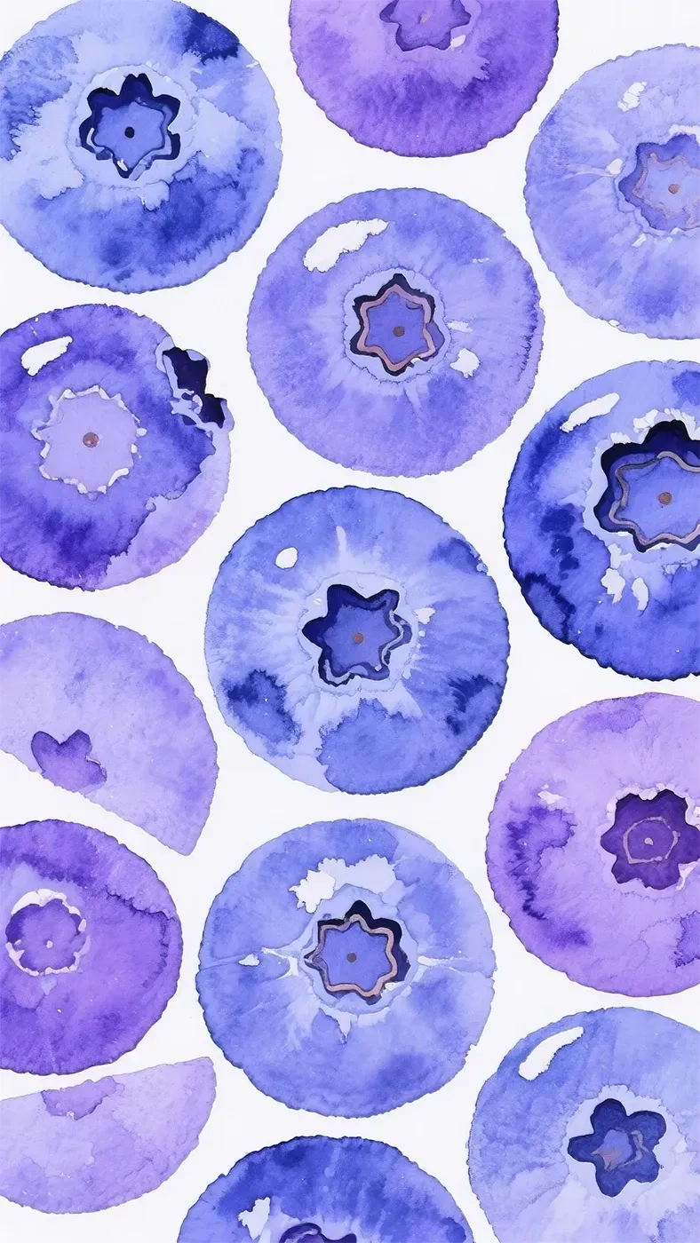 蓝莓手机高清静态壁纸#20250801232122