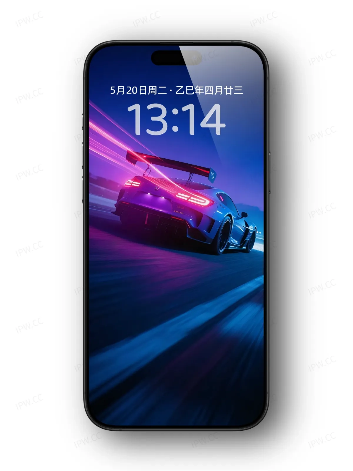 蓝色跑车手机高清静态壁纸#20250801230645 0b947e24e1243e1