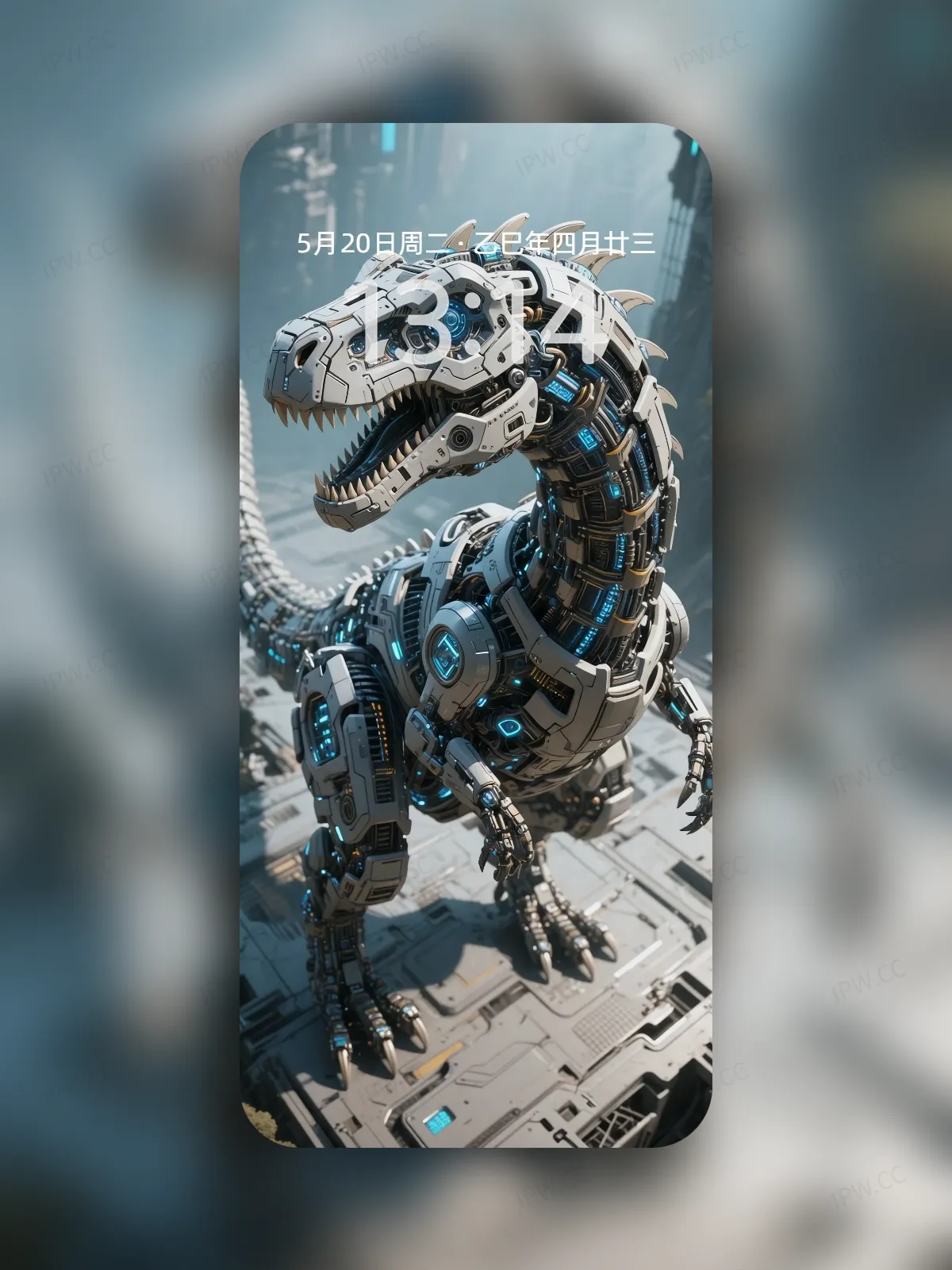 机械恐龙手机高清静态壁纸#20250801230923 123653b80b103d8