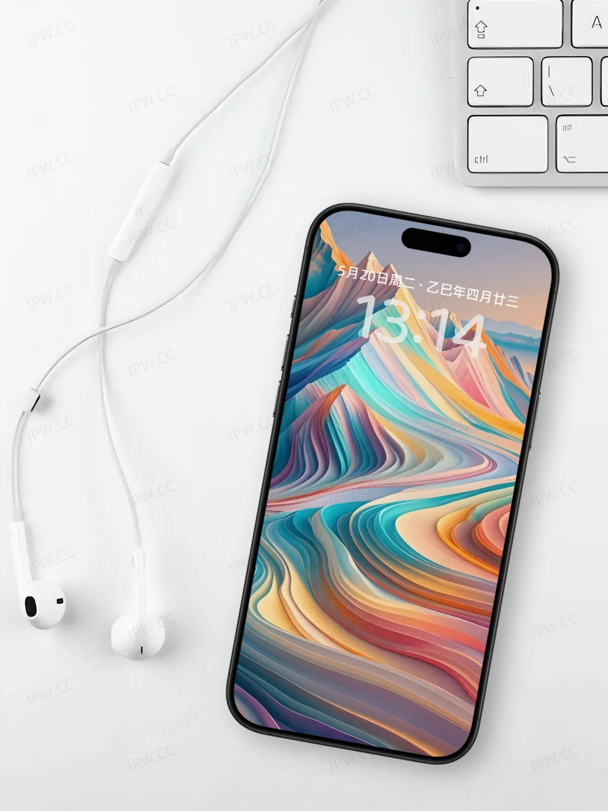 五彩山川手机高清静态壁纸#20250801230710 13ee431e6956b6f