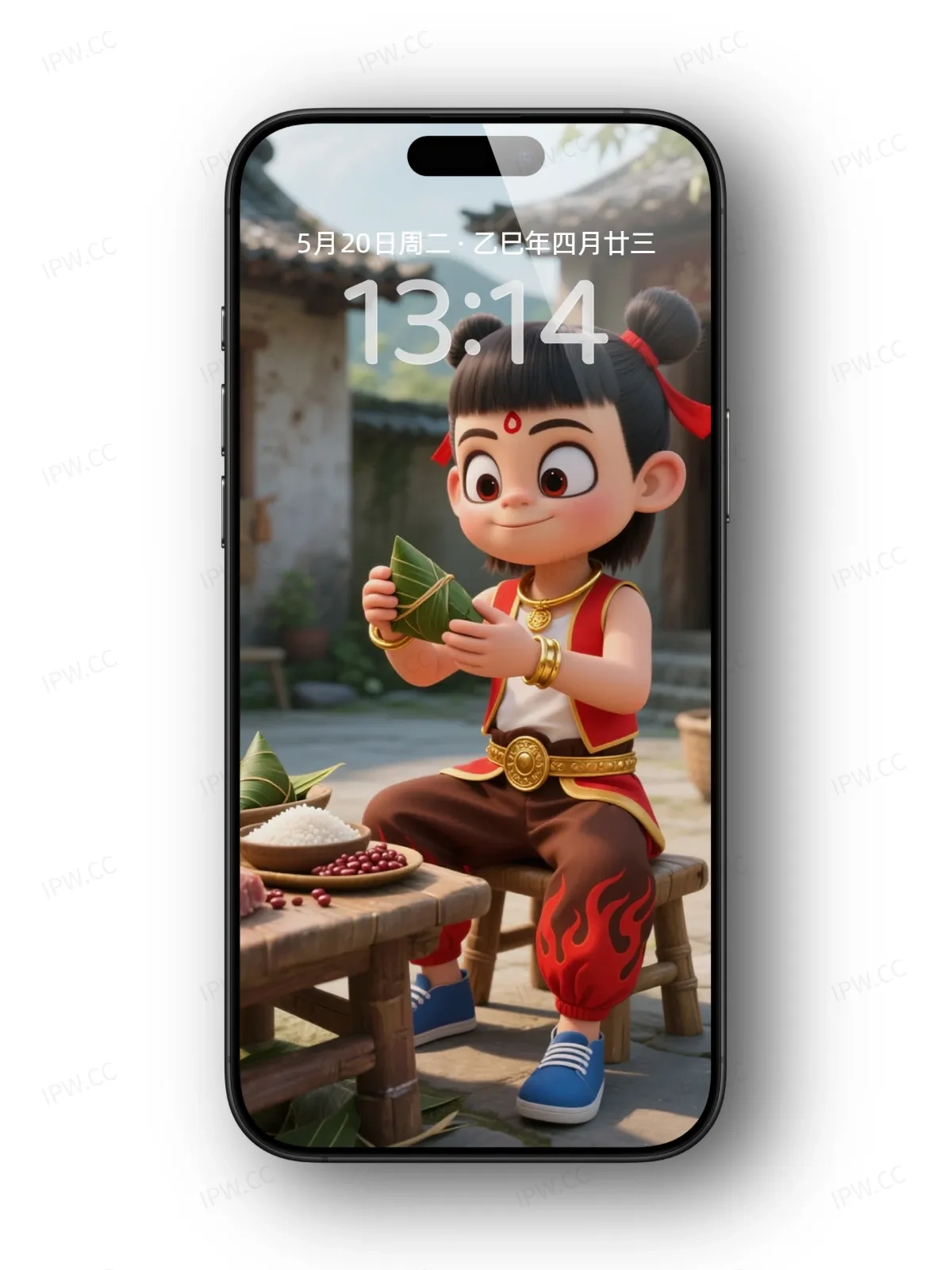 哪吒手机高清静态壁纸#20250730142819 15d824139f48608