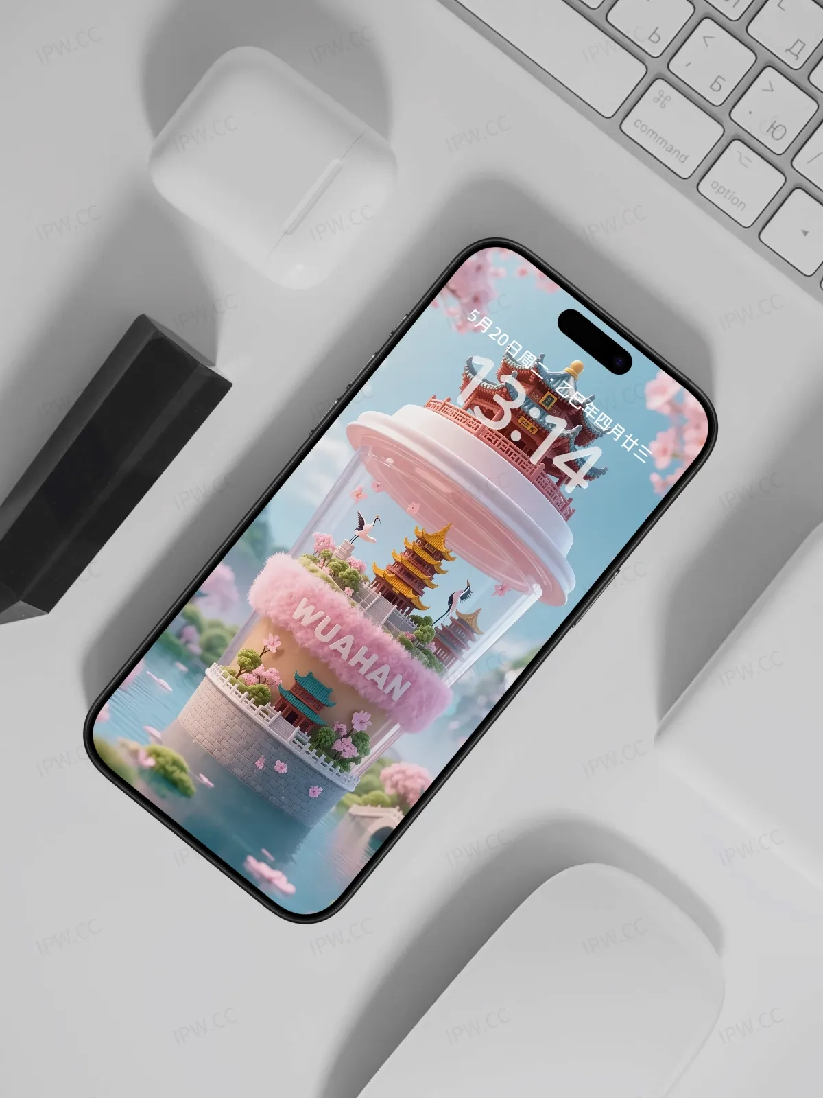 武汉黄鹤楼手机高清静态壁纸#20250801230133 1b920d2a41245eb