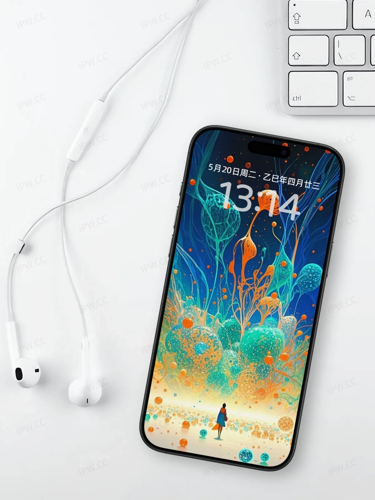 抽象造型手机高清静态壁纸#20250730142757 1e07757994cc20e