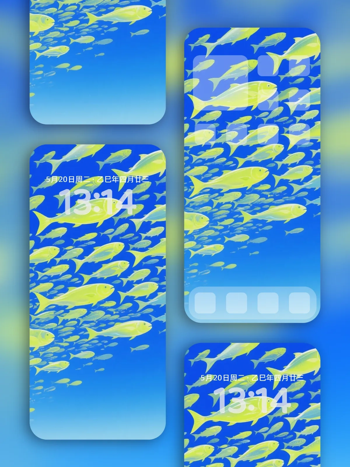 与鱼群一起去迎接更远的海手机高清静态壁纸#20250810123401 2087ef71f836db3