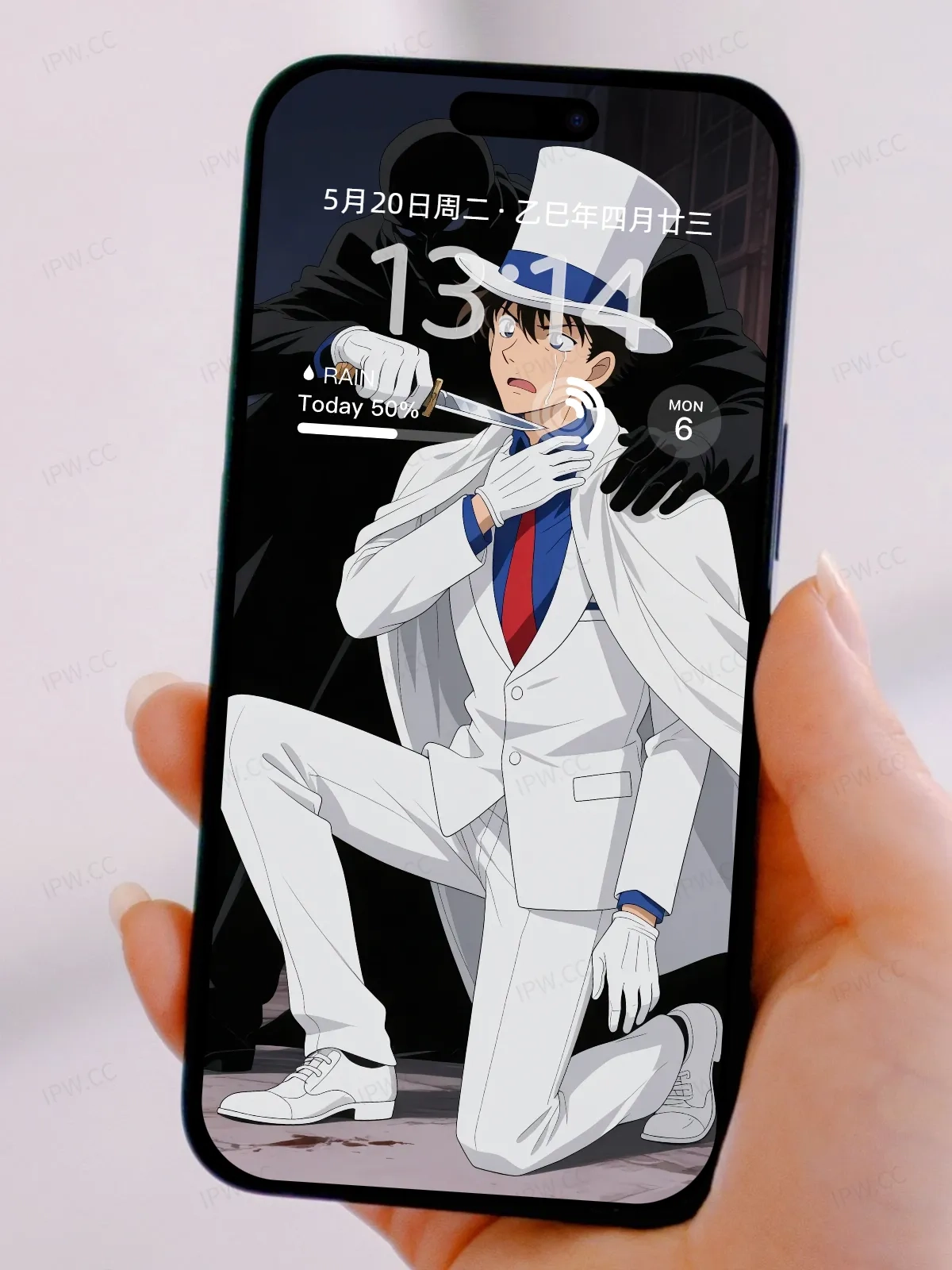 柯南动画怪盗基德手机高清静态壁纸#20250801230148 22397241802466f