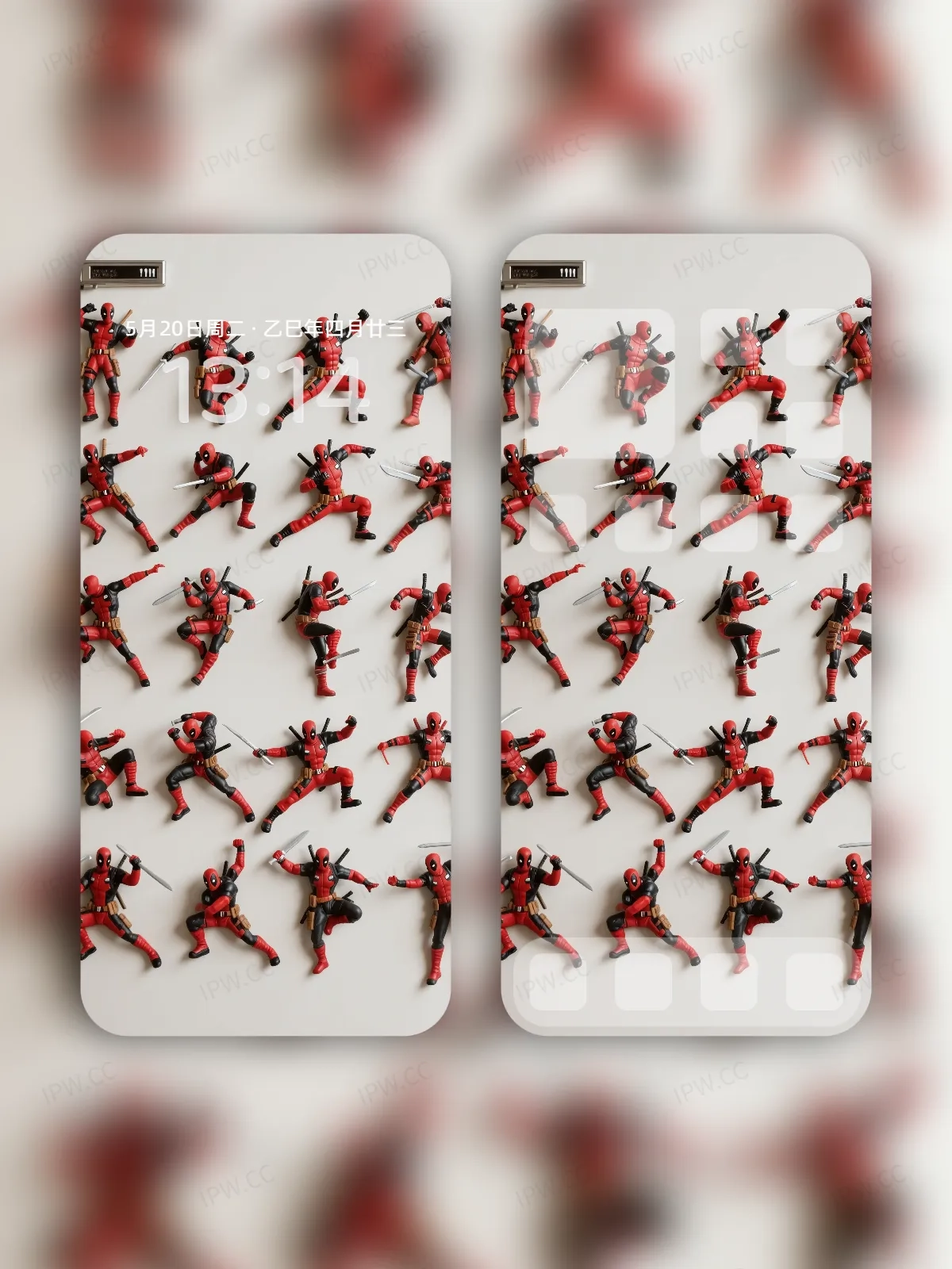 死侍多动作手机高清静态壁纸#20250801230003 22f08e68284d846