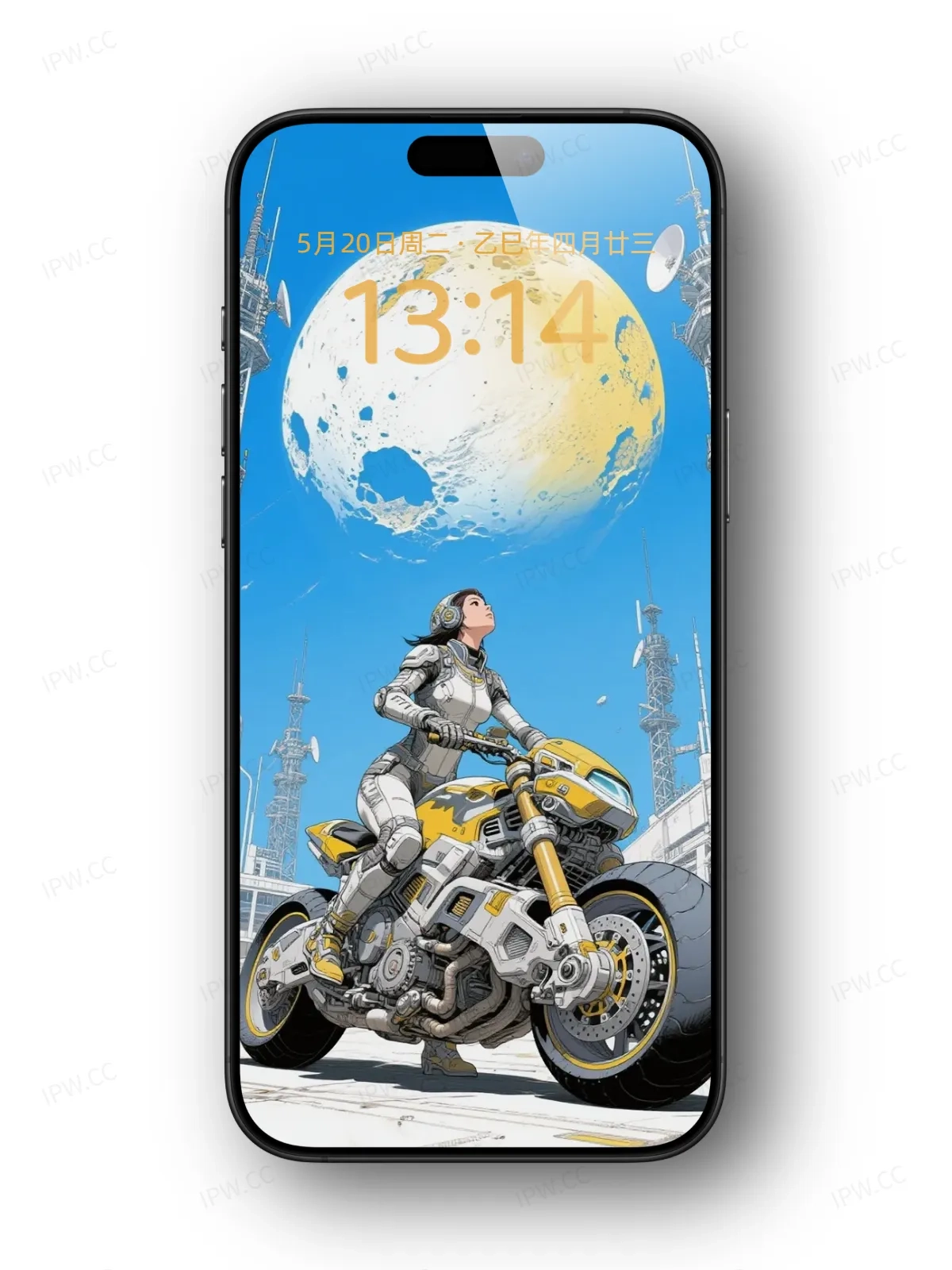 赛博女车少女手机高清静态壁纸#20250730143000 242b6b0824fef2d