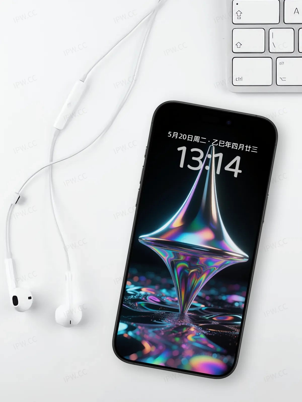 赛博菱形抽象造型手机高清静态壁纸#20250730142707 2615a7d9c165dcc