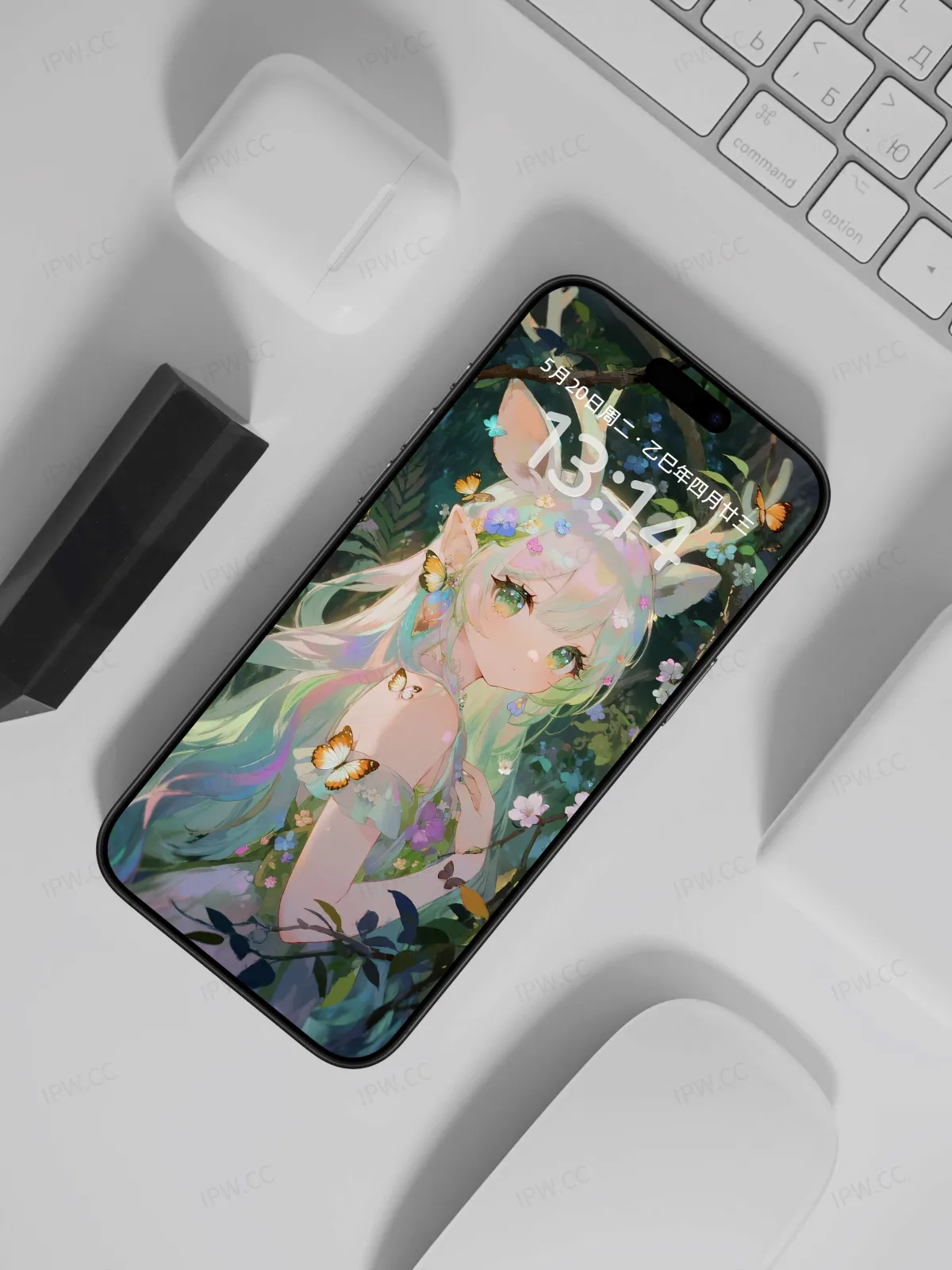 鹿耳朵女孩手机高清静态壁纸#20250730142939 2647f1f8ffbb2db