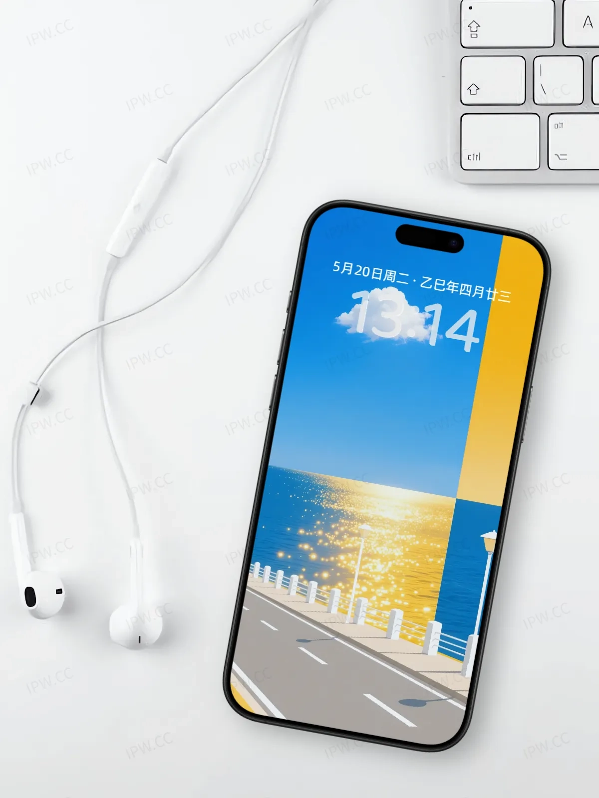 日光大海公路手机高清静态壁纸#20250801230857 2cf2cb53a884b78