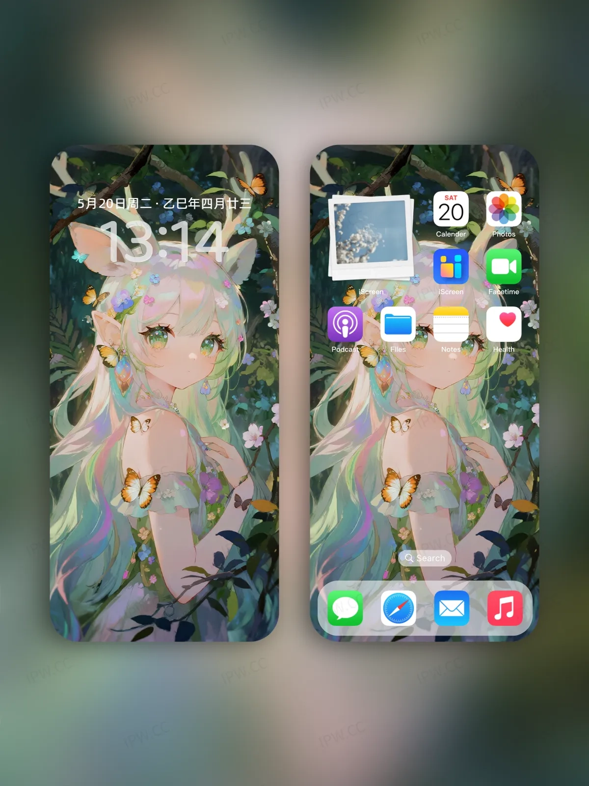 鹿耳朵女孩手机高清静态壁纸#20250730142939 3478a59dd6f3efb