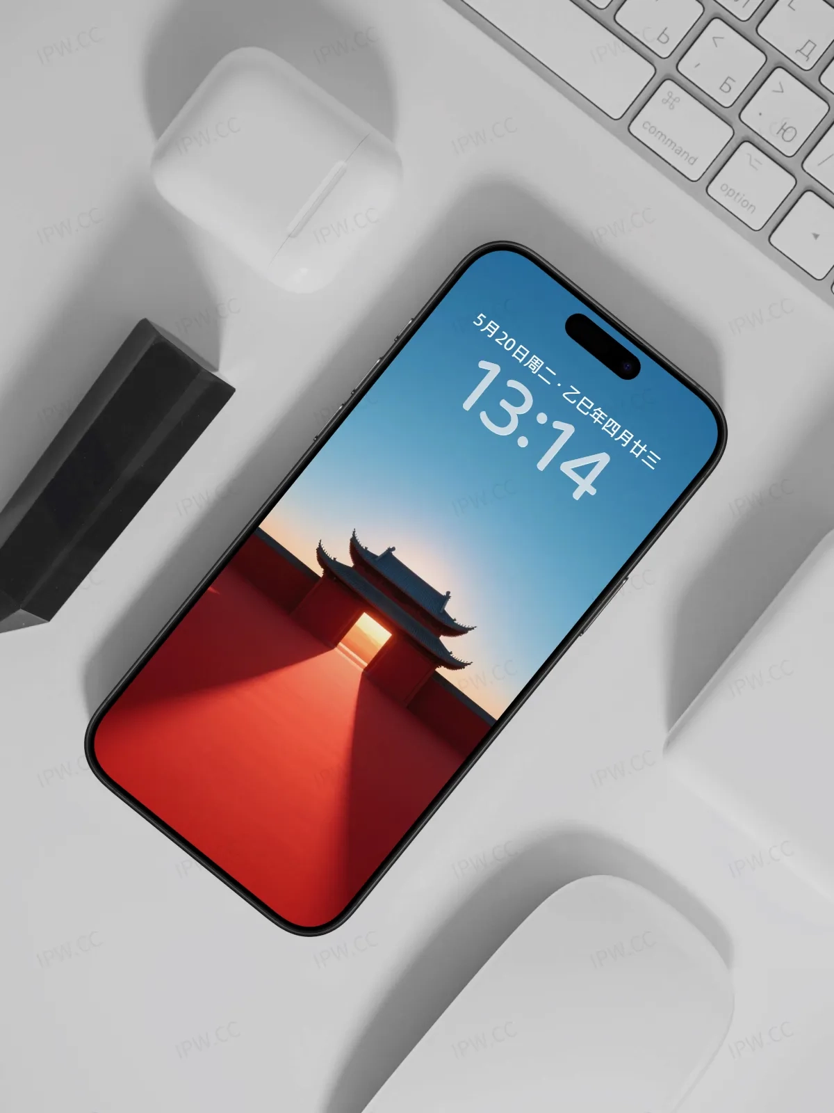 红色城门手机高清静态壁纸#20250730142744 34bb22df952a8ba