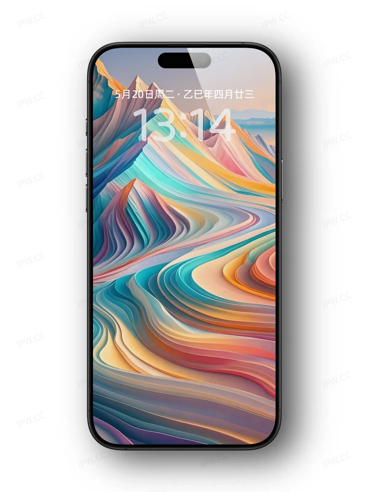 五彩山川手机高清静态壁纸#20250801230710 3c67f1a68f30d1a