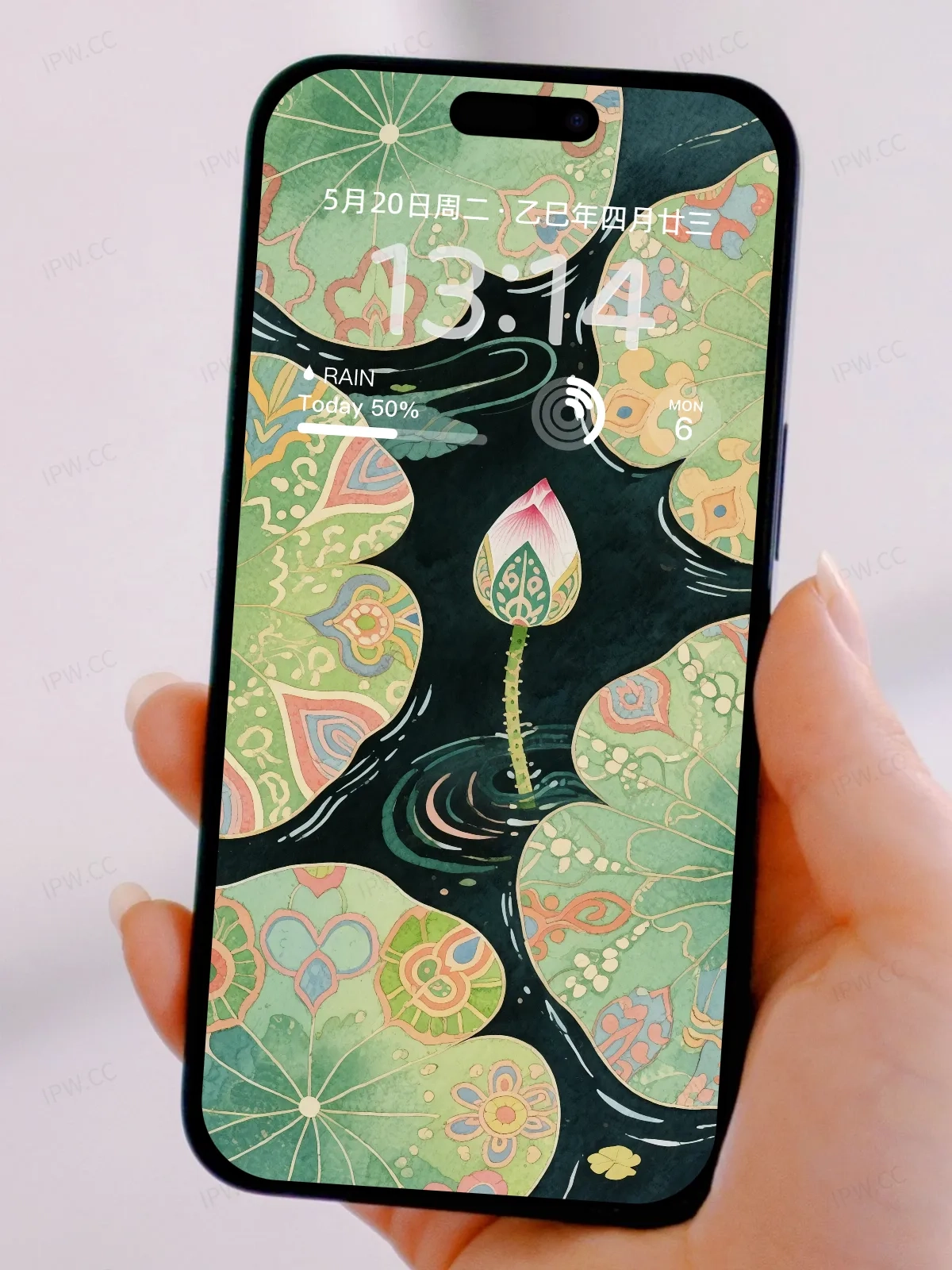 睡莲手机高清静态壁纸#20250801232234 46ca195b9823698