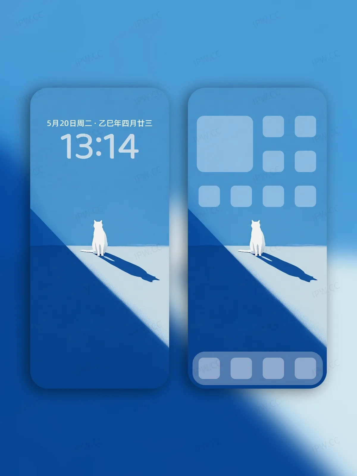 猫与阴影手机高清静态壁纸#20250801232046 4b058ea905c0ecd