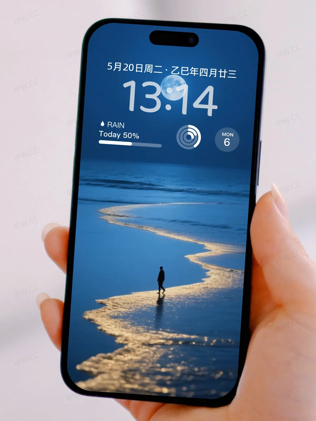 夜色海边手机高清静态壁纸#20250730145246 4bbc2f64c1a1490