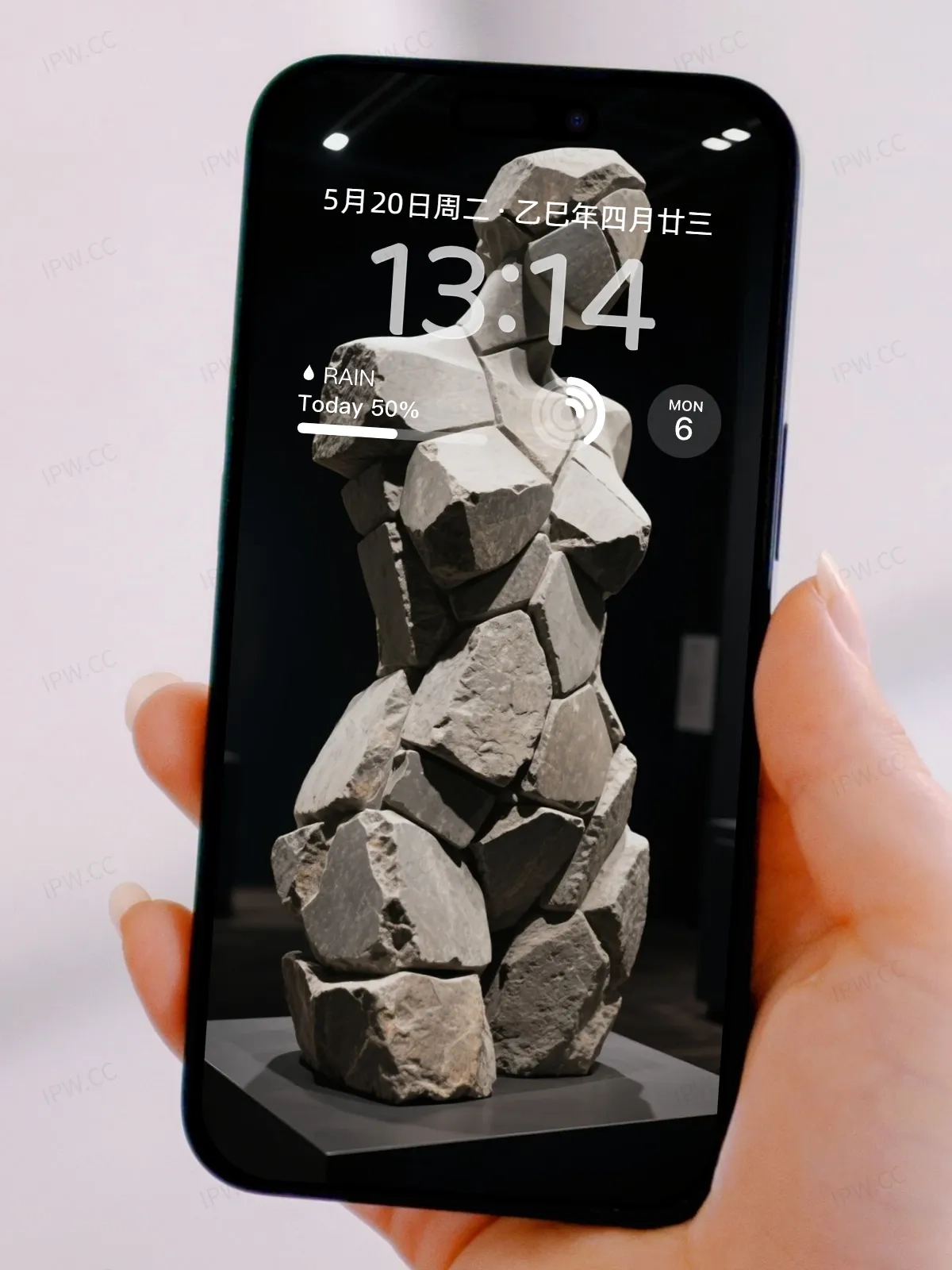 雕塑石像手机高清静态壁纸#20250730144203 4dbccbb1abcded6