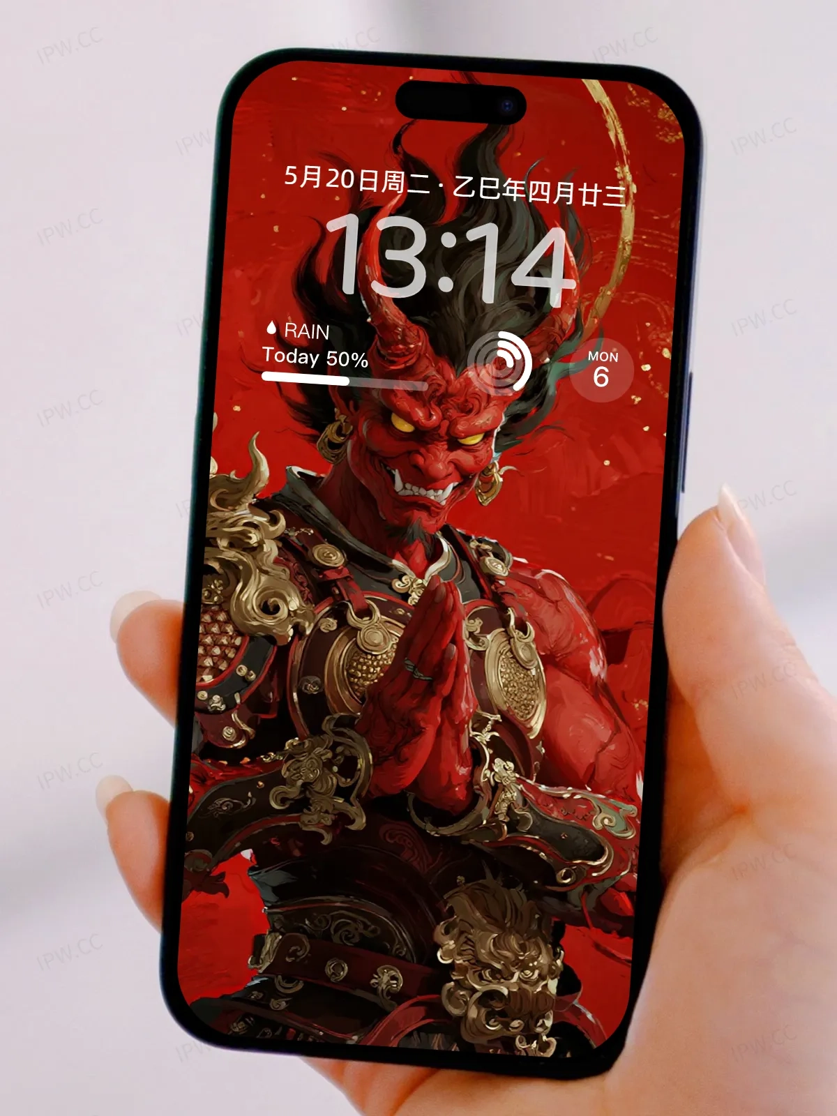 红色恶魔手机高清静态壁纸#20250730143133 501af63e9657ac4