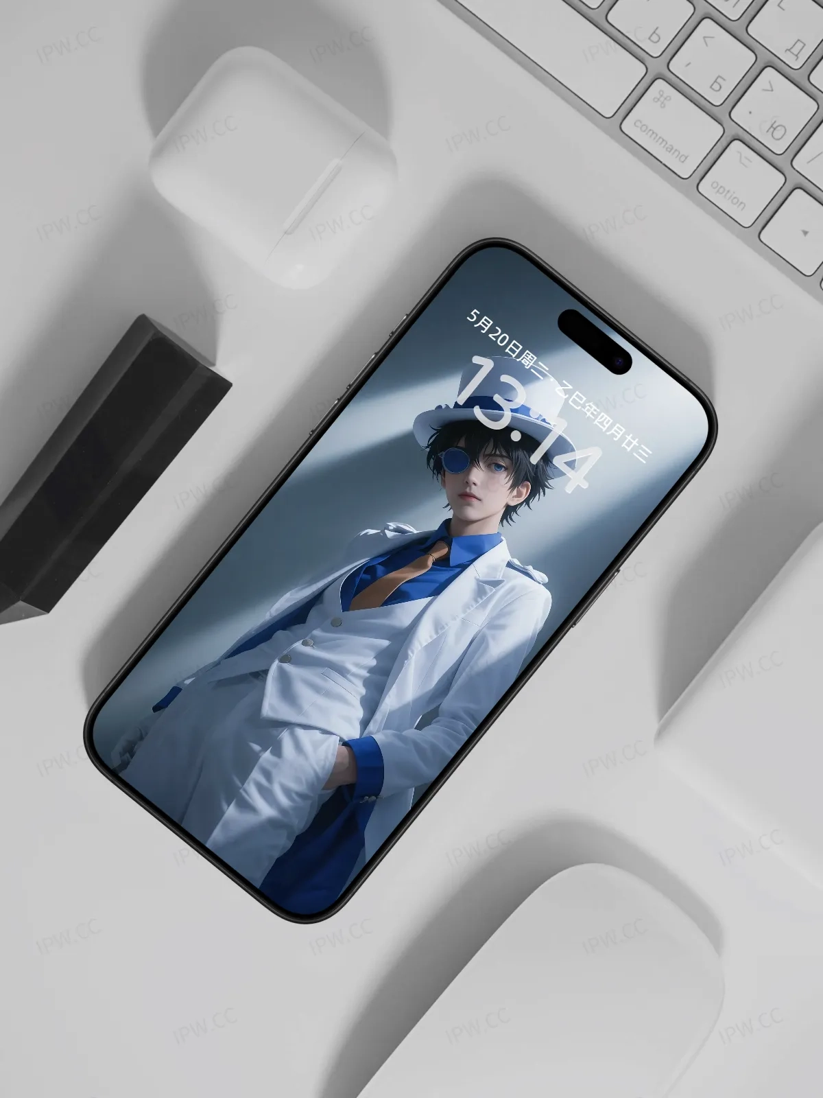 柯南动画怪盗基德手机高清静态壁纸#20250801230240 5ab9db9a26a4cd8