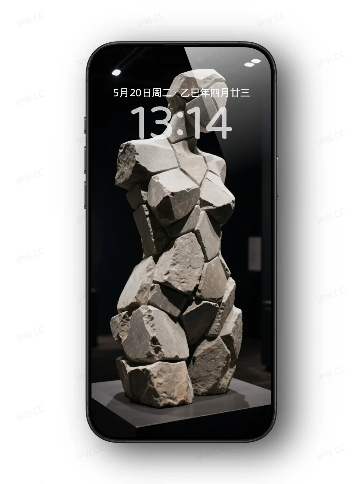 雕塑石像手机高清静态壁纸#20250730144203 5acd7708e93dab4