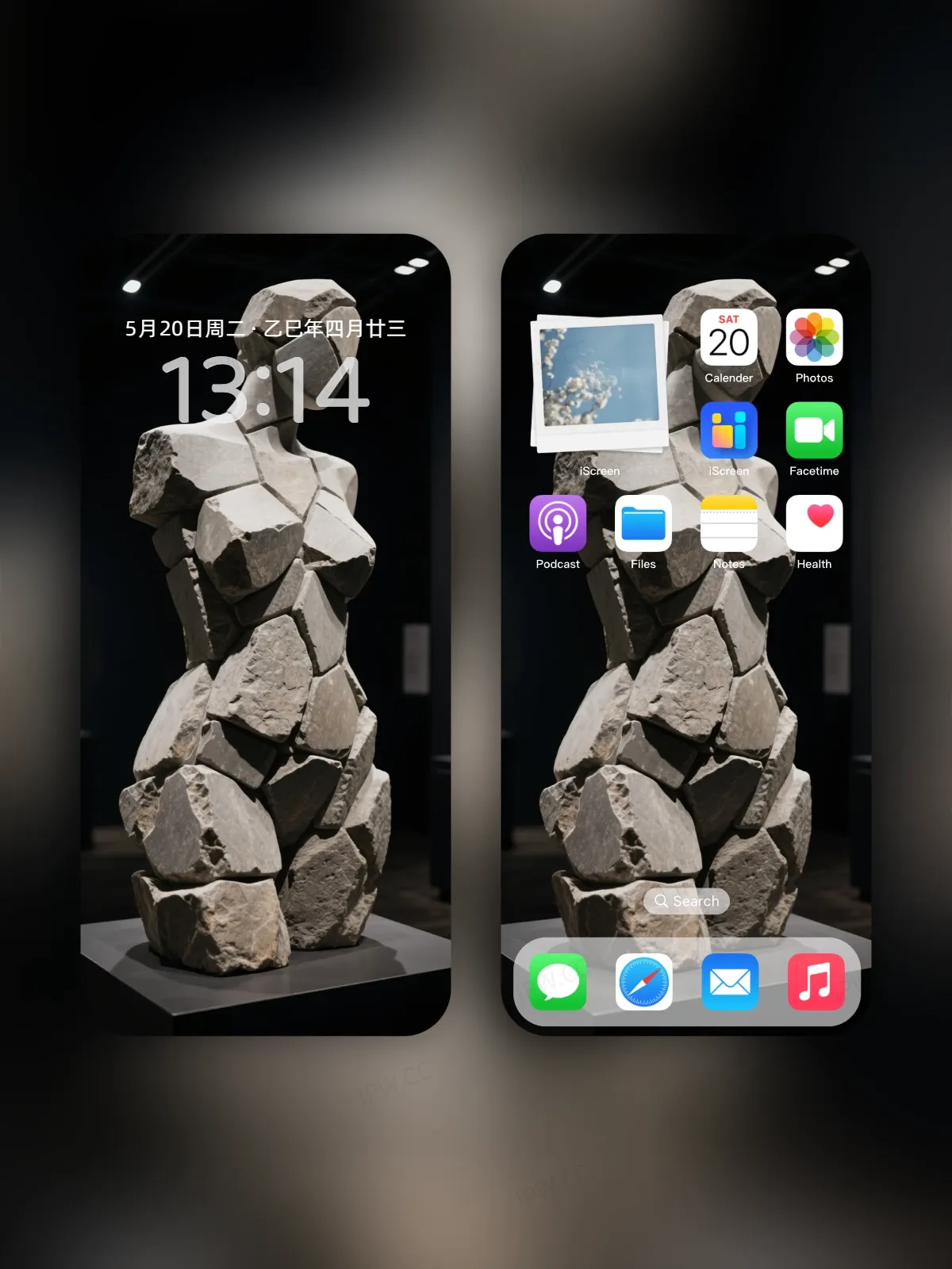 雕塑石像手机高清静态壁纸#20250730144203 5cf47213d1ac994