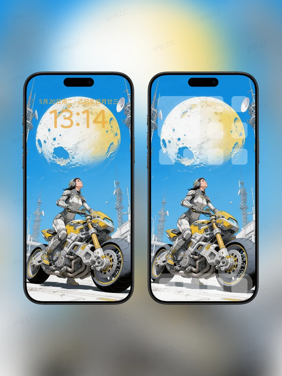 赛博女车少女手机高清静态壁纸#20250730143000 61b207c9fb8f842