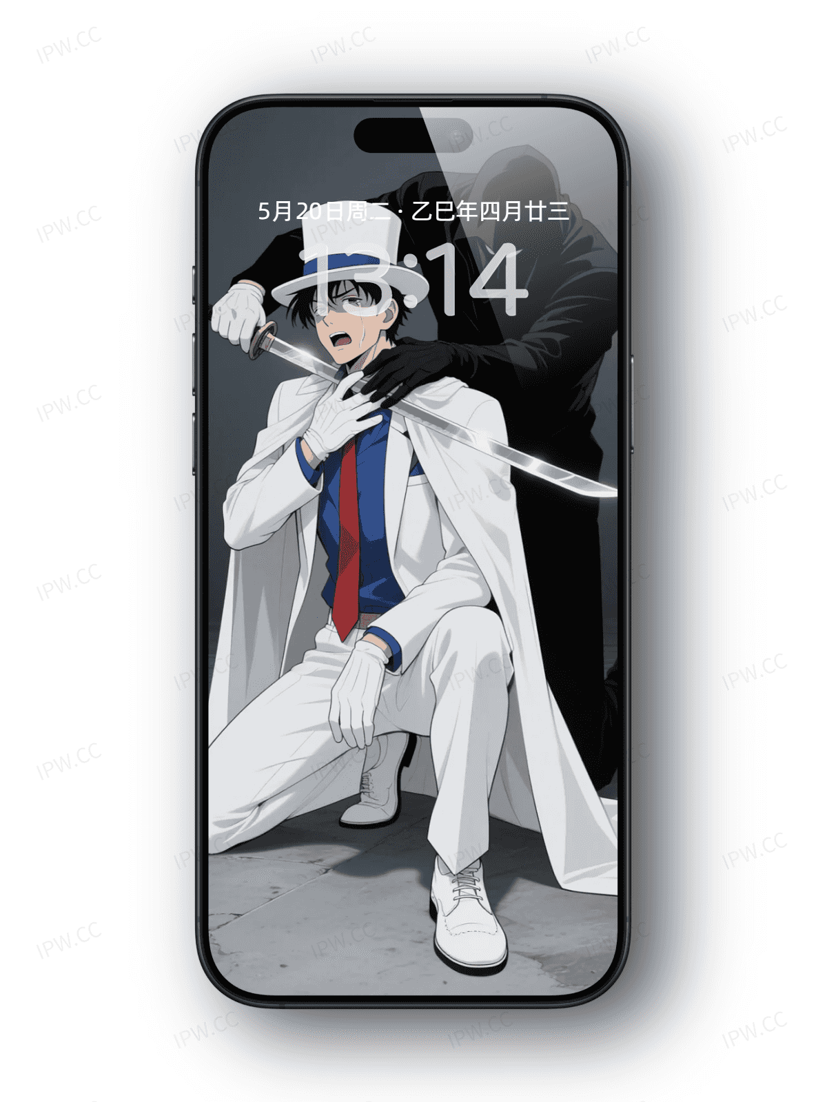 柯南动画怪盗基德手机高清静态壁纸#20250730145059 6240a396583f32a