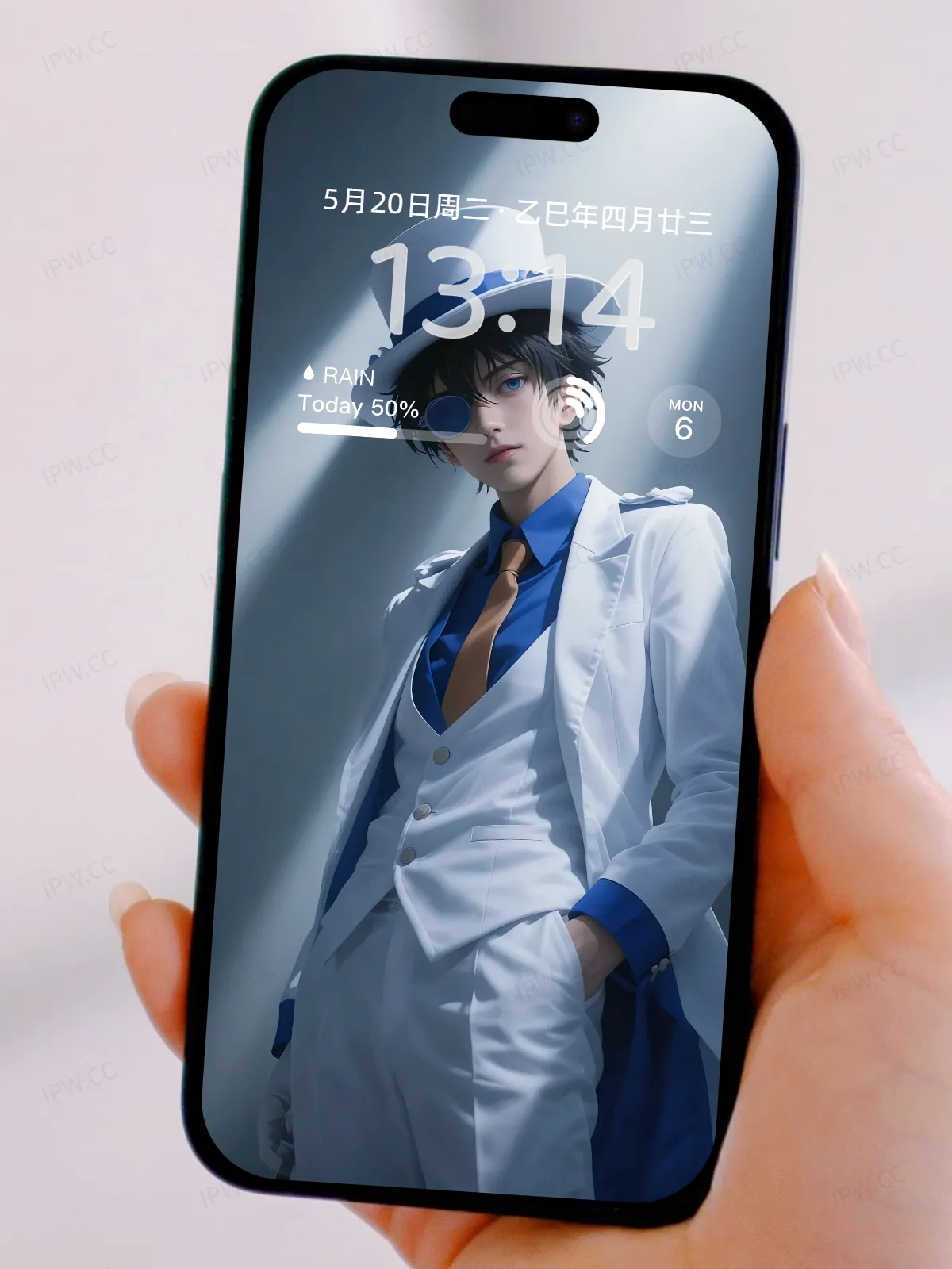 柯南动画怪盗基德手机高清静态壁纸#20250801230240 63ac4cfd31b65c2