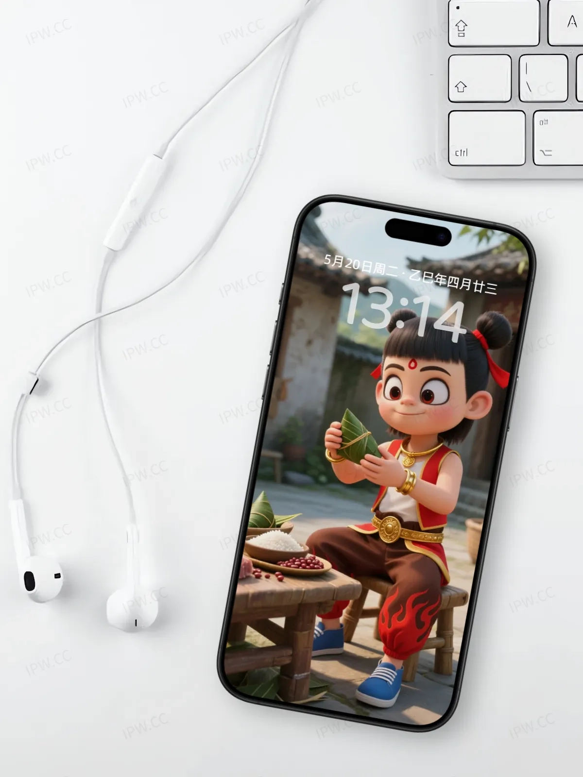 哪吒手机高清静态壁纸#20250730142819 6607fef16c0b356